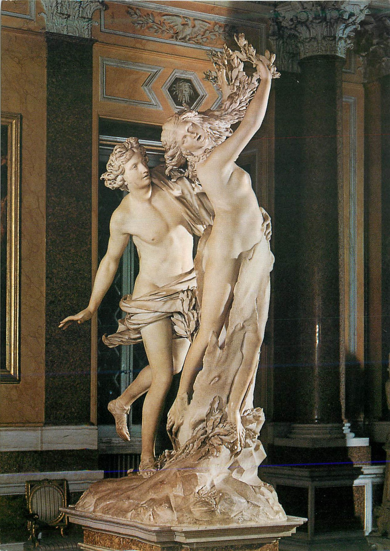 CPM Roma G Lorenzo Bernini (1598 1680) Apollo et Daphne (Musee Borghese)