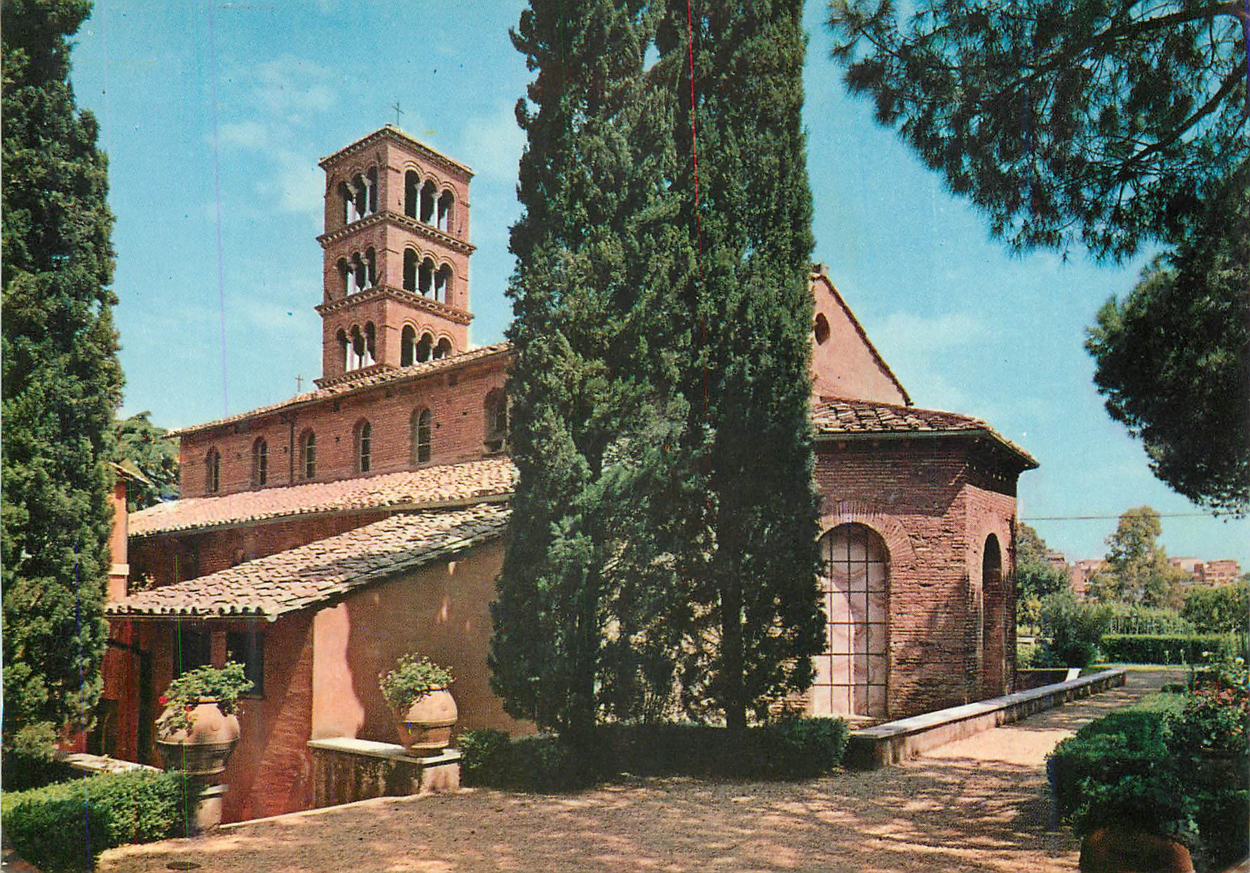 CPM Roma Basilica di S Giovanni a Porta Latina Abside del Secolo VI