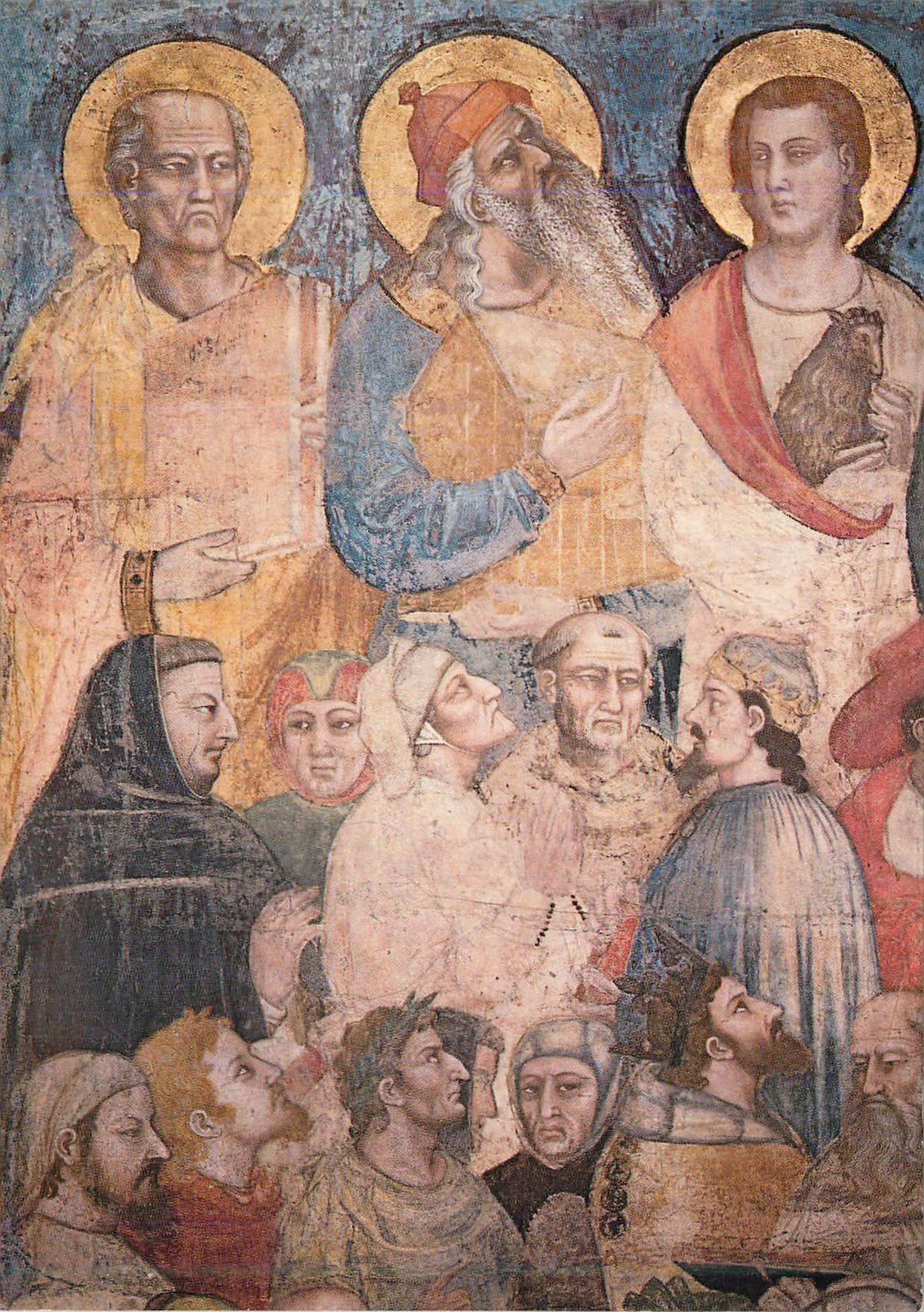 CPM Firenze Basilica S M Novella Orcagna Giudizio Universale par Resurrezione