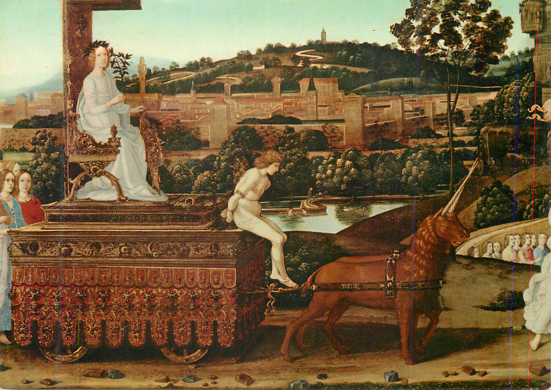 CPM Torino Galleria Sabauda Cosimo Rosselli Firenze