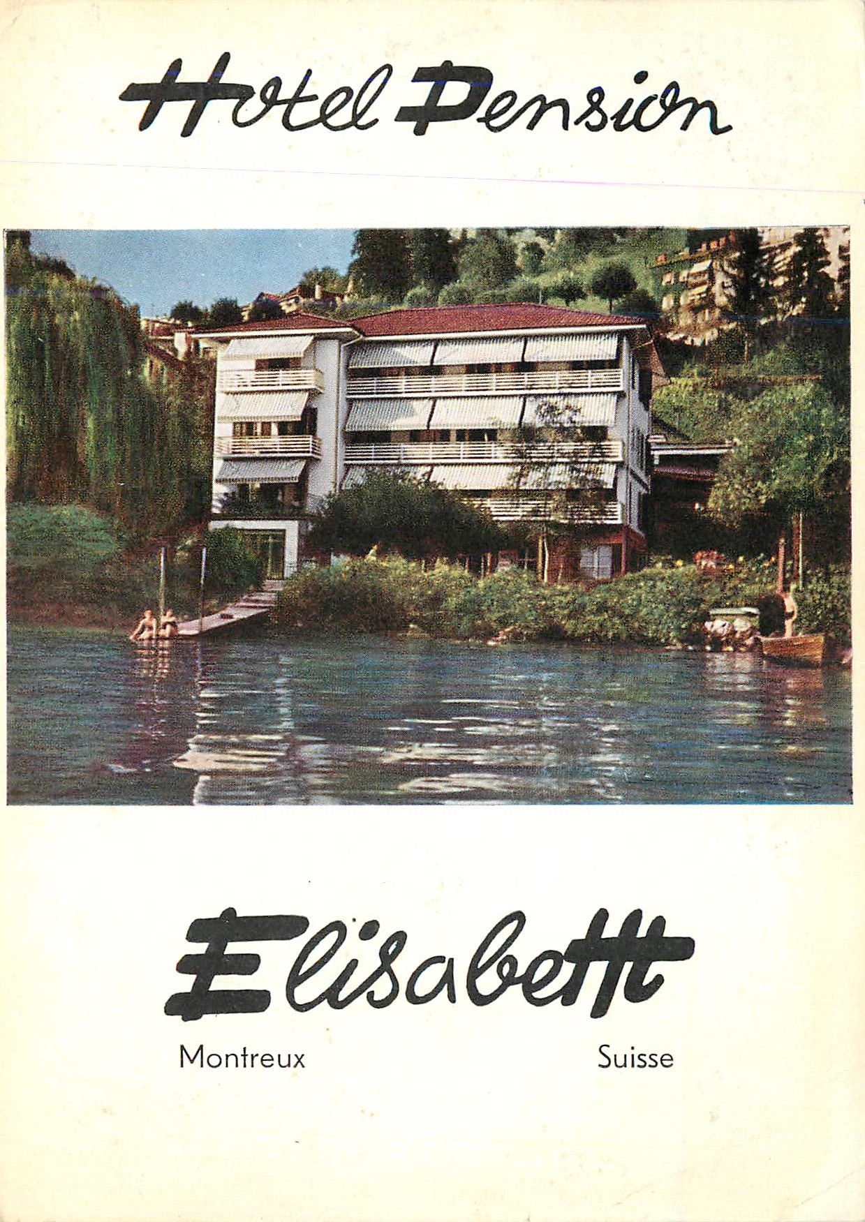 CPM Hotel Pension Elisabett Montreux Suisse