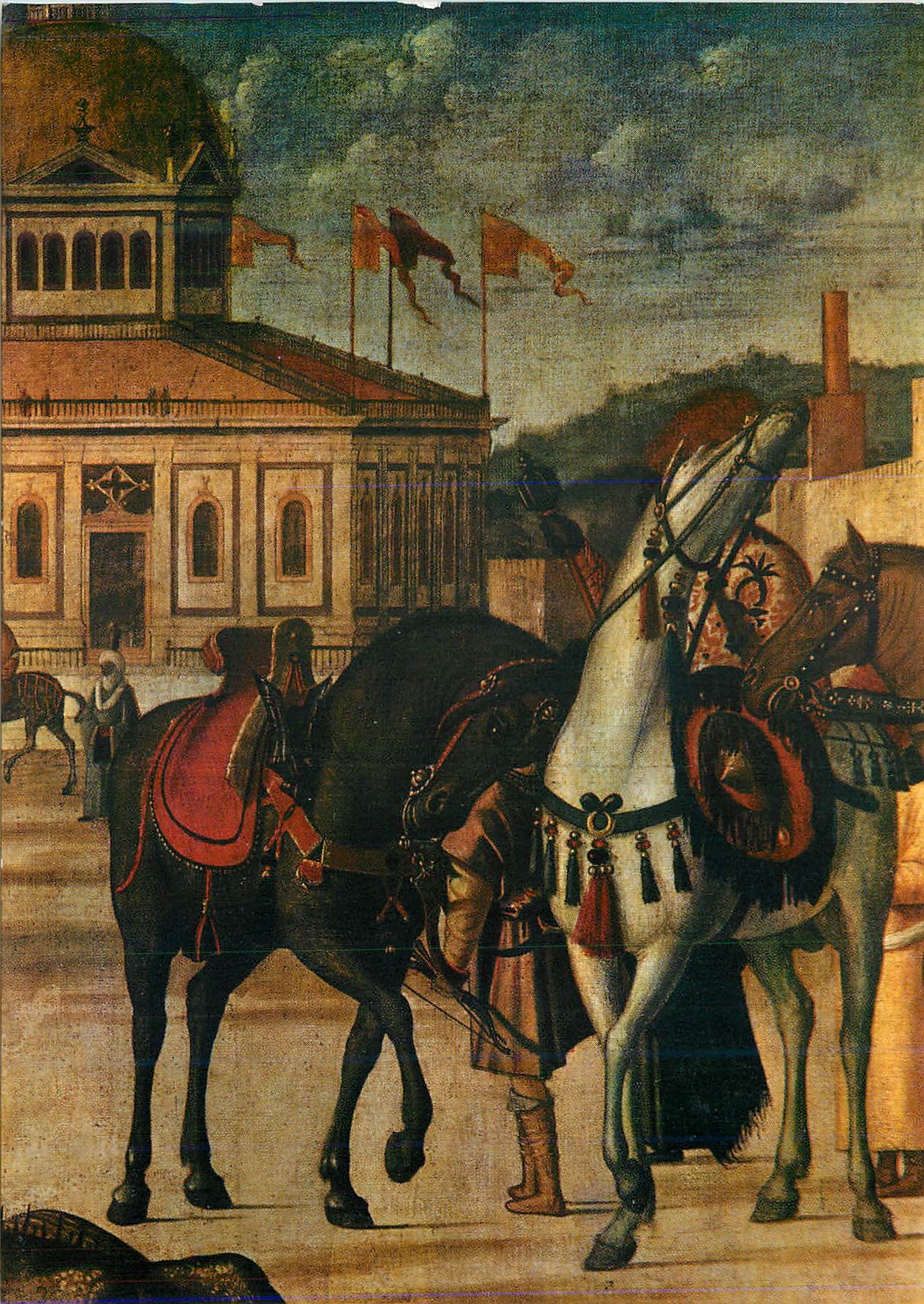 CPM Venezia Scuolo di S Giorgio degli Schiavoni Vittore Carpacio (Venezia 1465 Capodistria 1525)