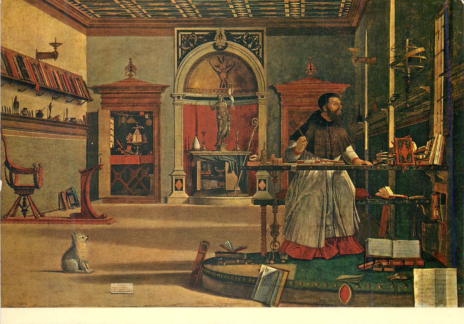 CPM Venezia Scuolo di S Giorgio degli Schiavoni Vittore Carpacio (Venezia 1465 Capodistria 1525)