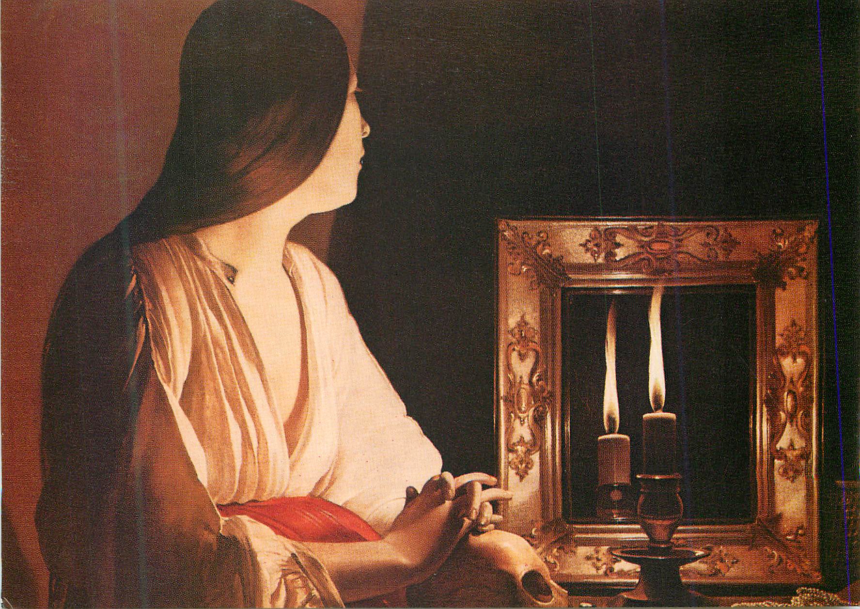 CPM Exposition Georges de la Tour Paris Orangerie des Tuileries Mai Sept 1972 Georges de la Tour (1593 1652) La Madelein