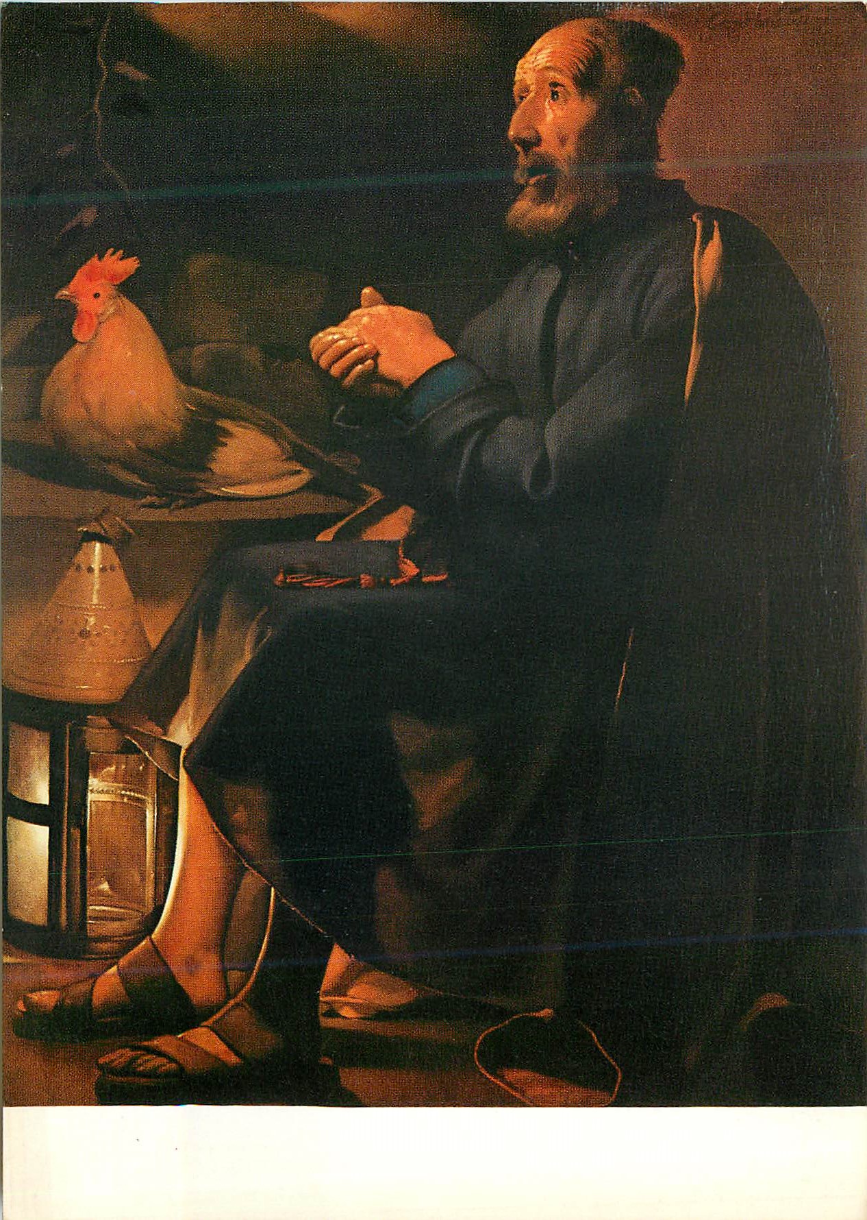 CPM Exposition Georges de la Tour Paris Orangerie des Tuileries Mai Sept 1972 Georges de la Tour (1593 1652) Les Larmes 
