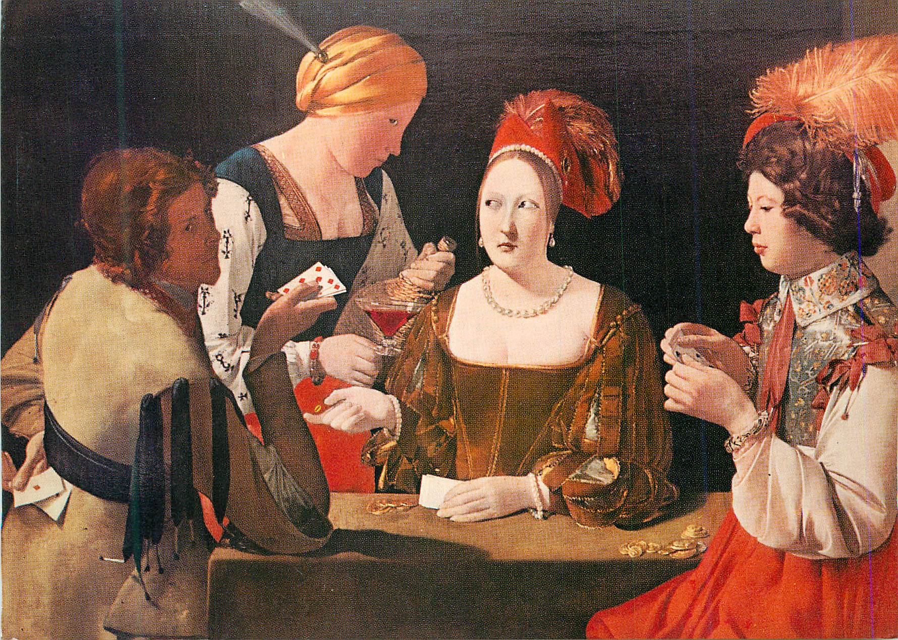 CPM Exposition Georges de la Tour Paris Orangerie des Tuileries Mai Sept 1972 Georges de la Tour (1593 1652) Le Tricheur