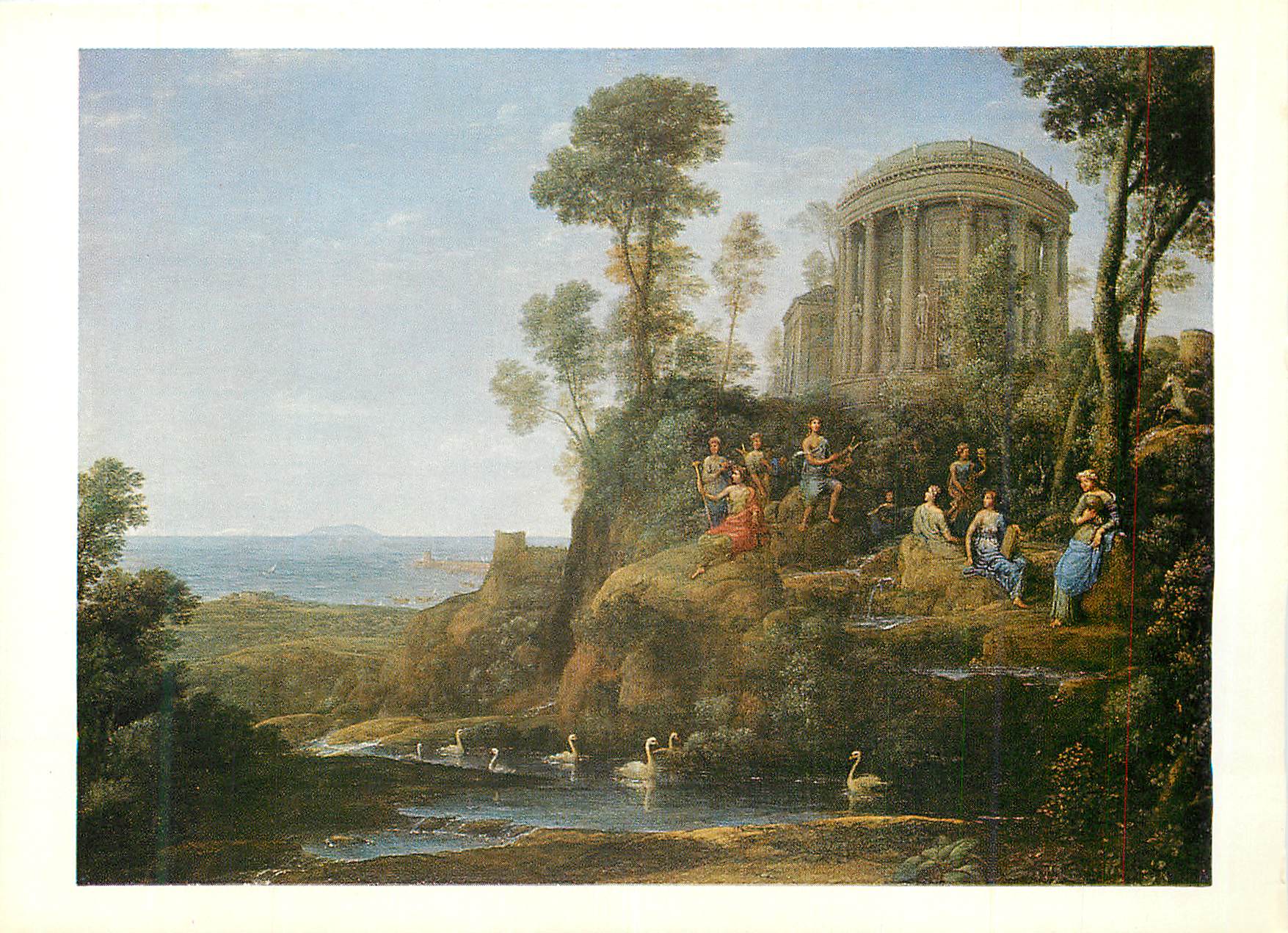 CPM Museum of Fine Arts Boston Claude Lorrain French 1600 1682 Parnassus