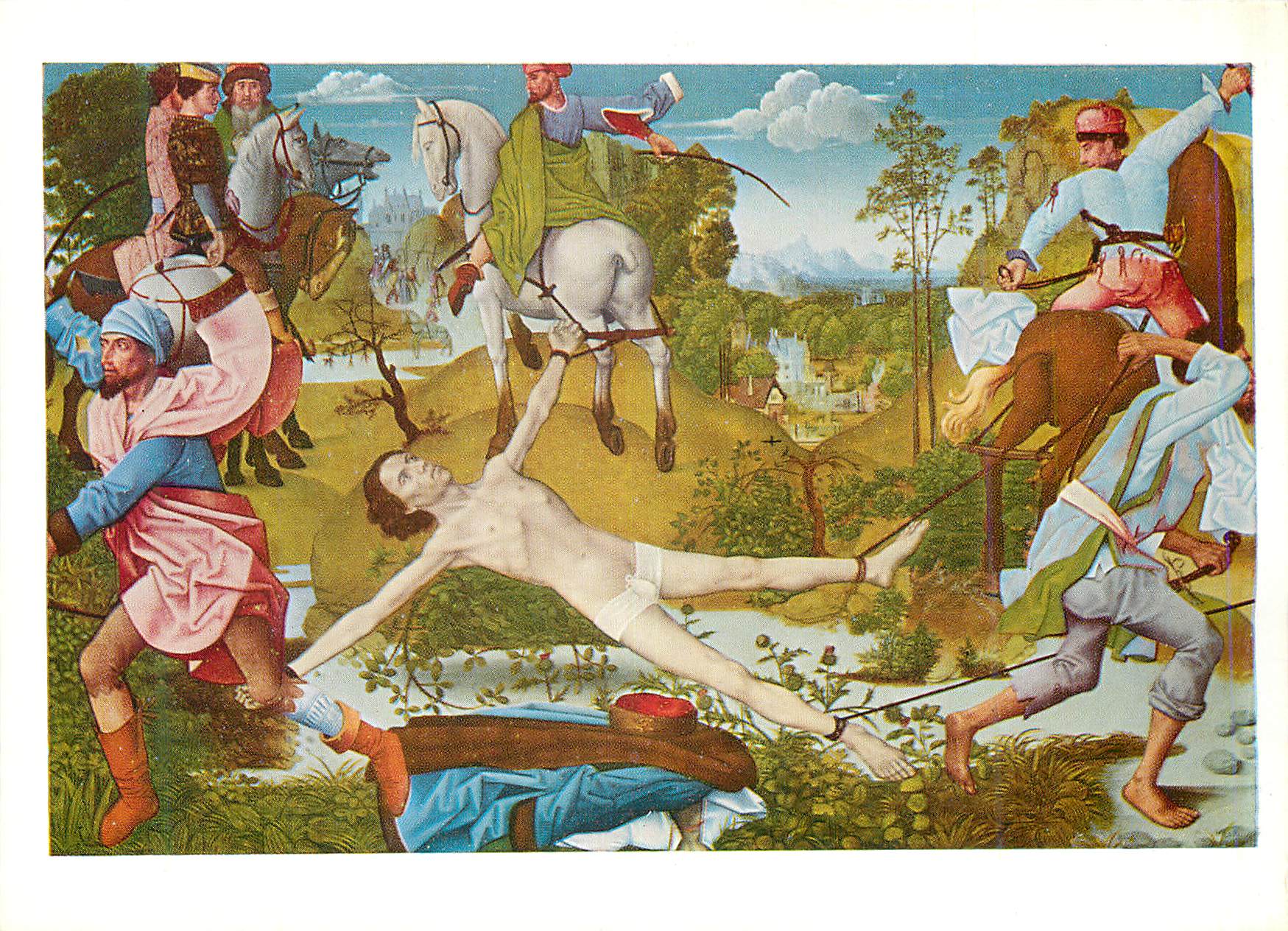 CPM Museum of Fine Arts Boston Anonymous Flemish 15th Century The Martyrdom of St Hippolytus