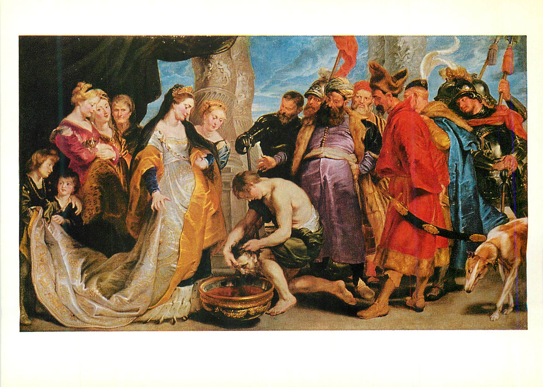 CPM Museum of Fine Arts Boston P P Rubens Flemish 1577 1640 The Head of Cyrus Brought to Queen Tomyris