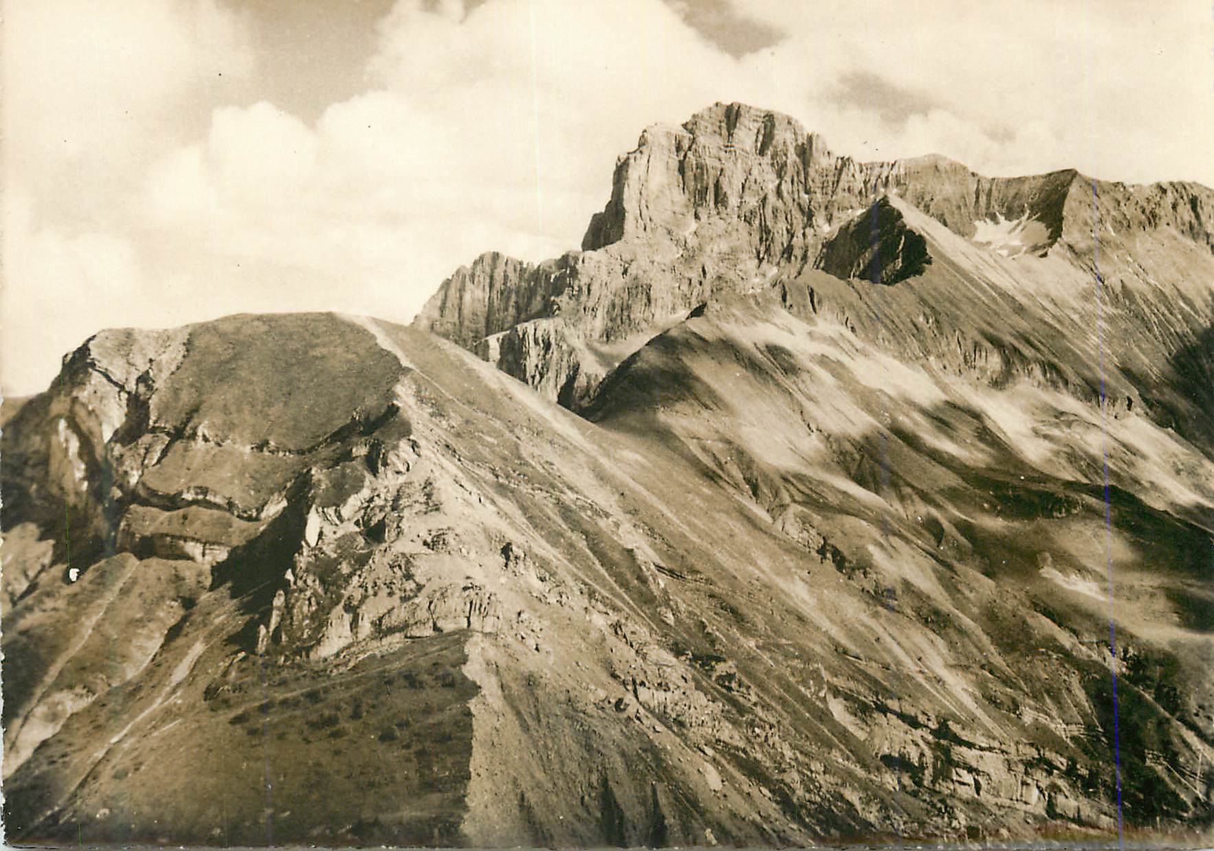 Alpenberg — Panoramablick — Verlag unbekannt
