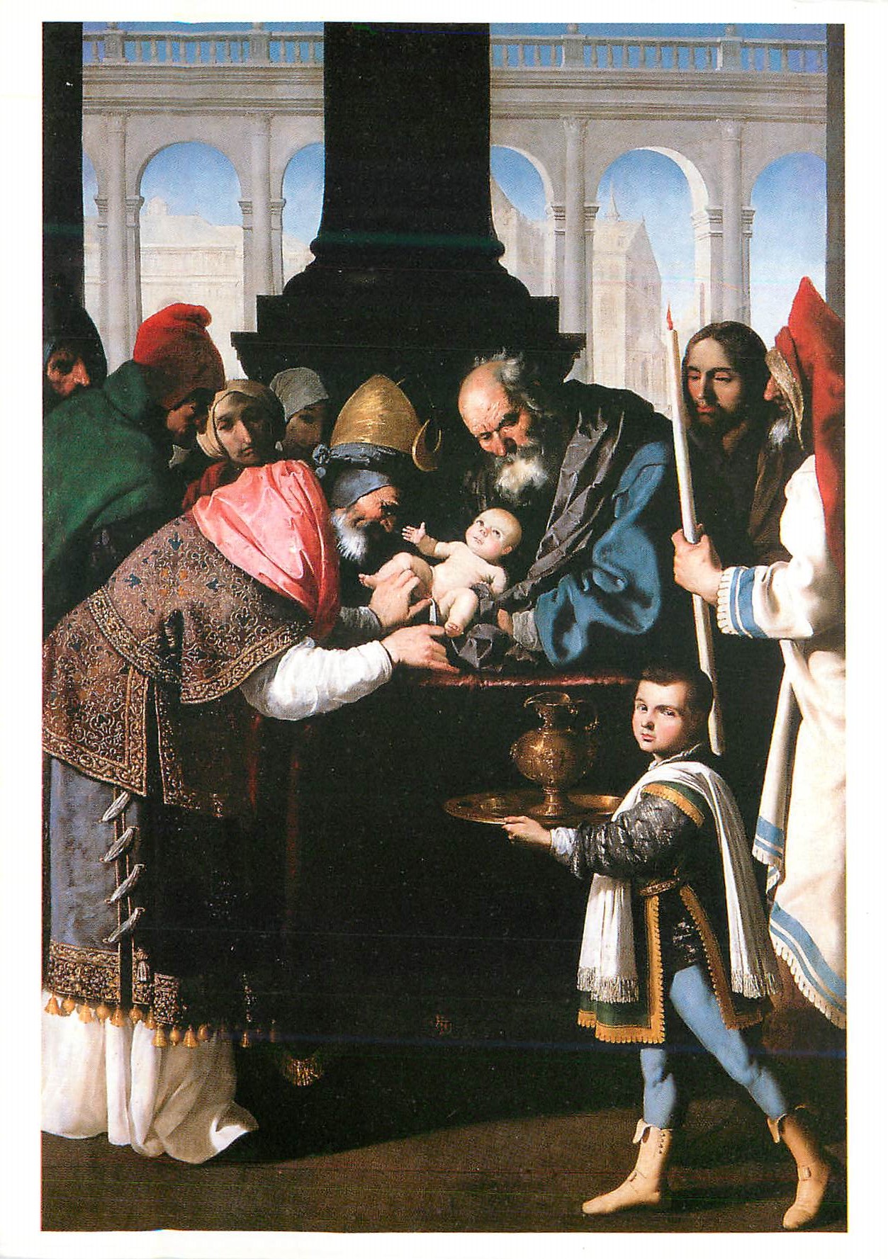 CPM Musee de Peintue et de Sculpture Grenoble Exposition Zurbaran Grand Palais Zurbaran Francisco de 1598 1664 Circoncis