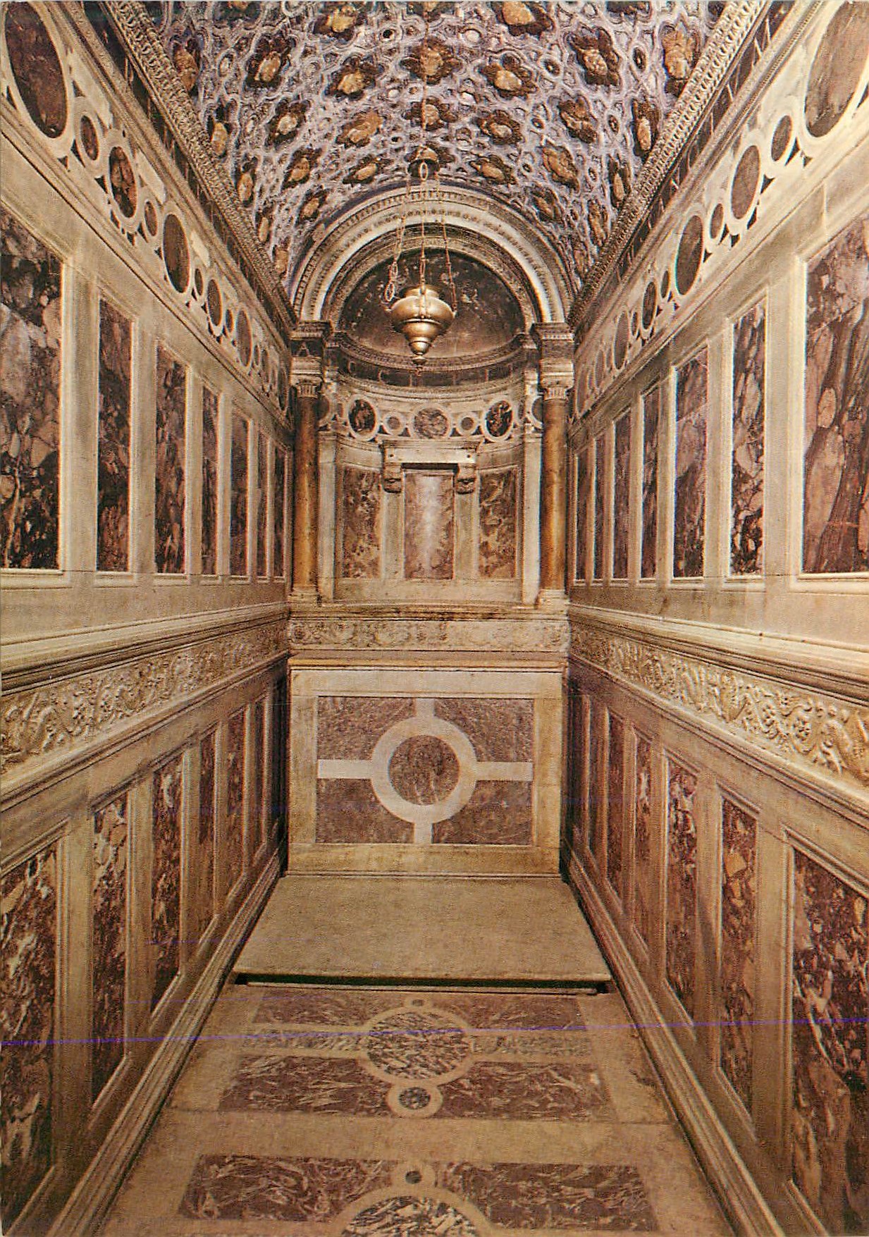 CPM Urbino Palazzo Ducale La Chapelle du Pardon 15ieme Siecle
