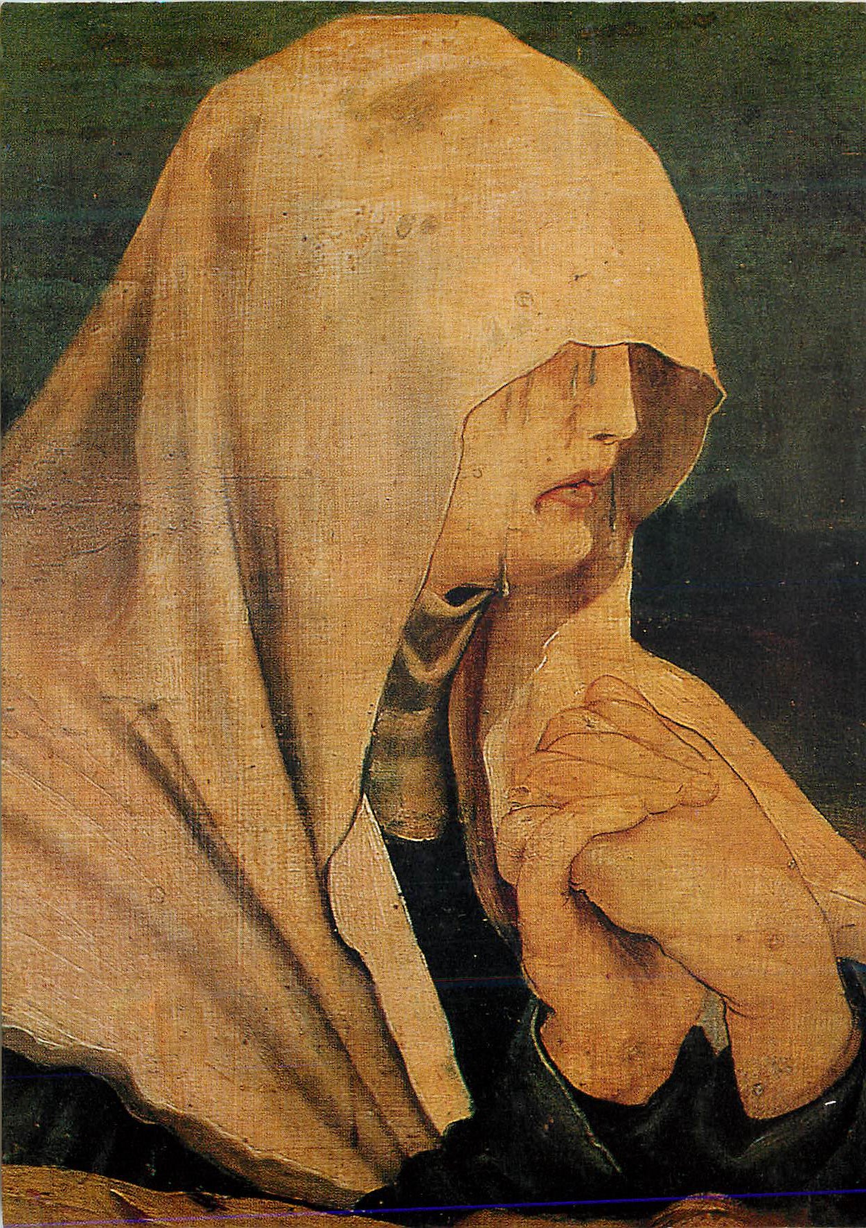 CPM Colmar (Ht Rhin) Musee d'Unterlinden Mathias Neithart dit Grunewald Retable d'Issenheim 1510 1515 La Mise au Tombeau