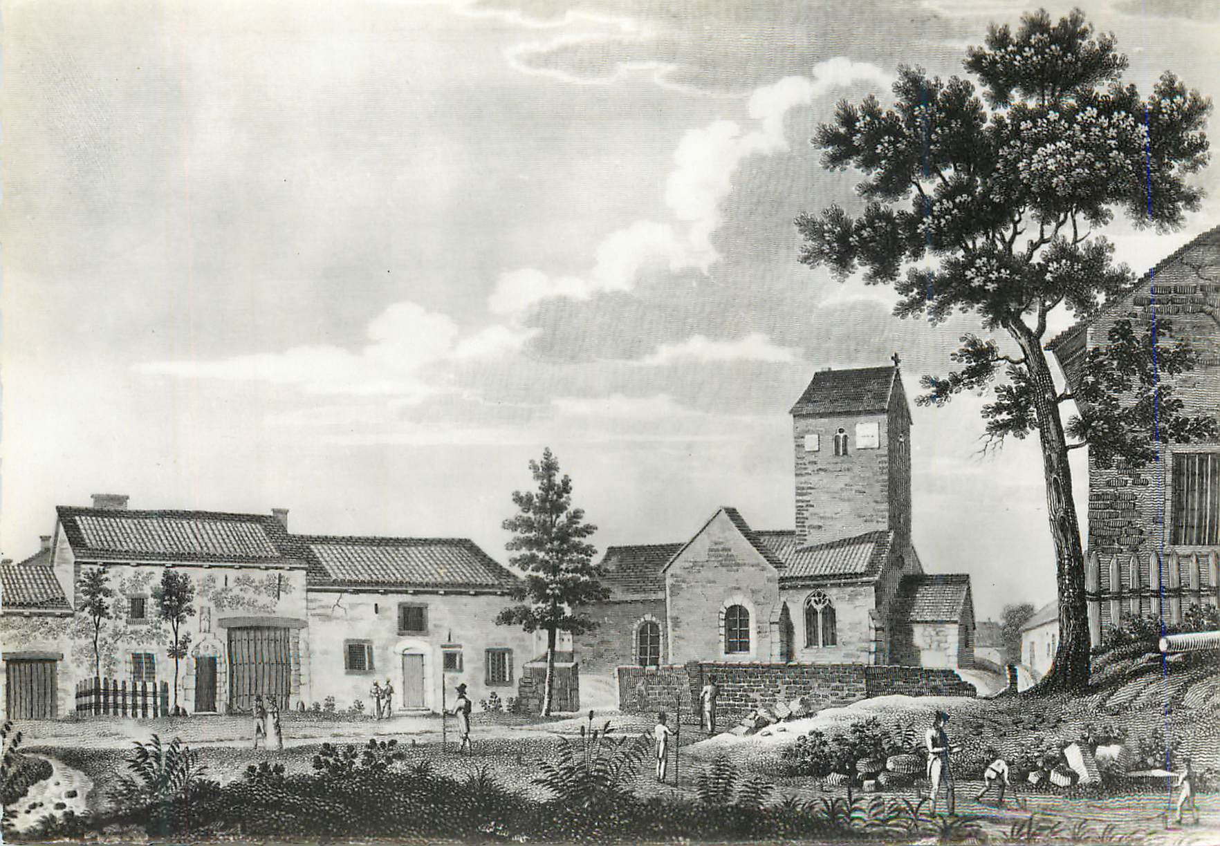 CPM Domremy (Vosges) Les Abords de la Maison de Jeanne d'Arc