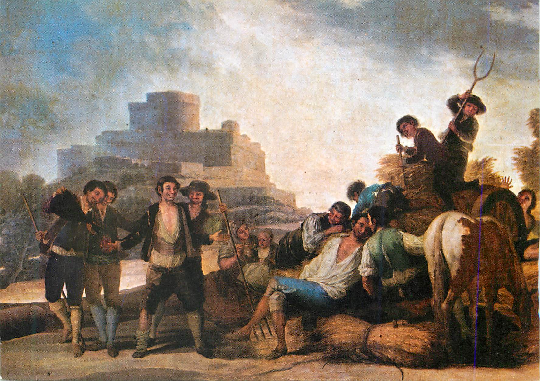 CPM Madrid Museo del Prado Goya (1746 1829) La Era
