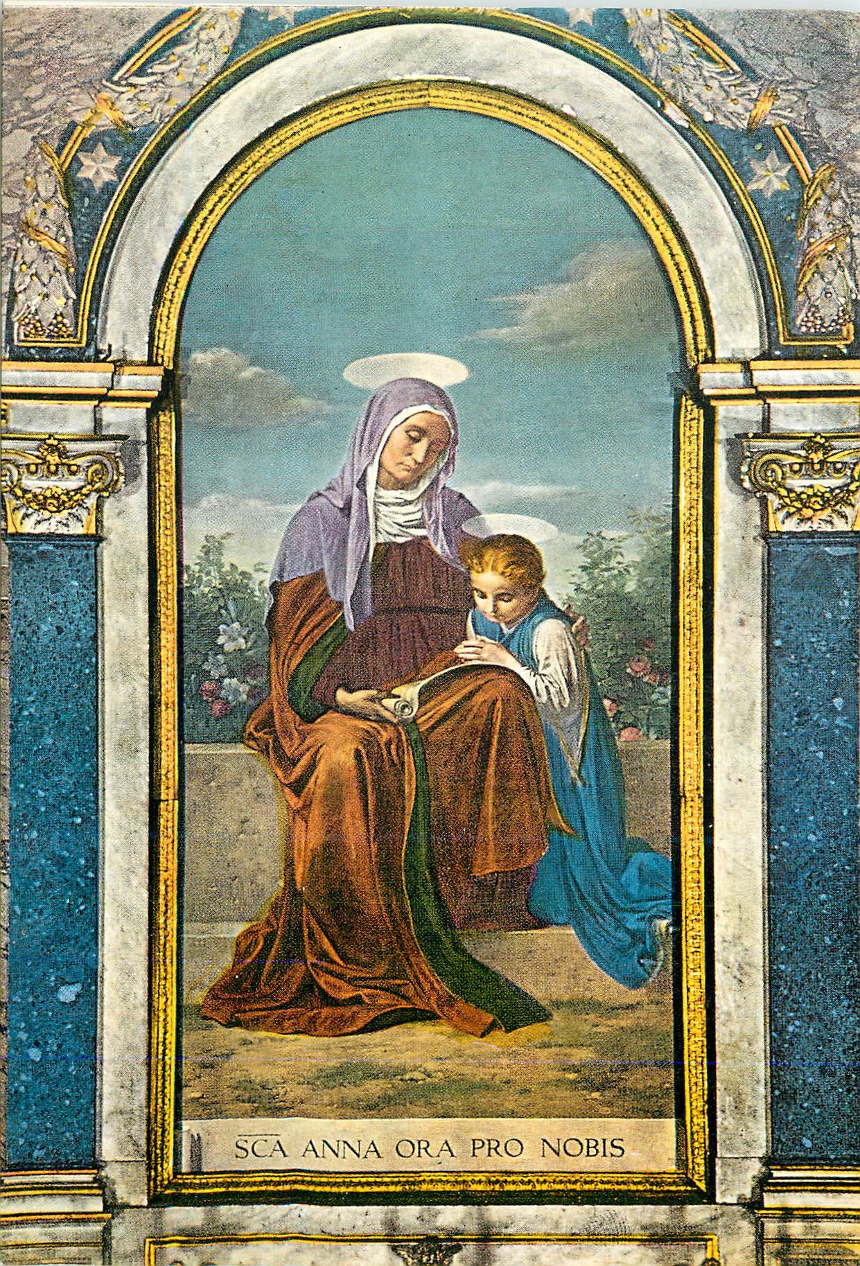 CPM Citta Del Vaticano Quadro del Frauchi