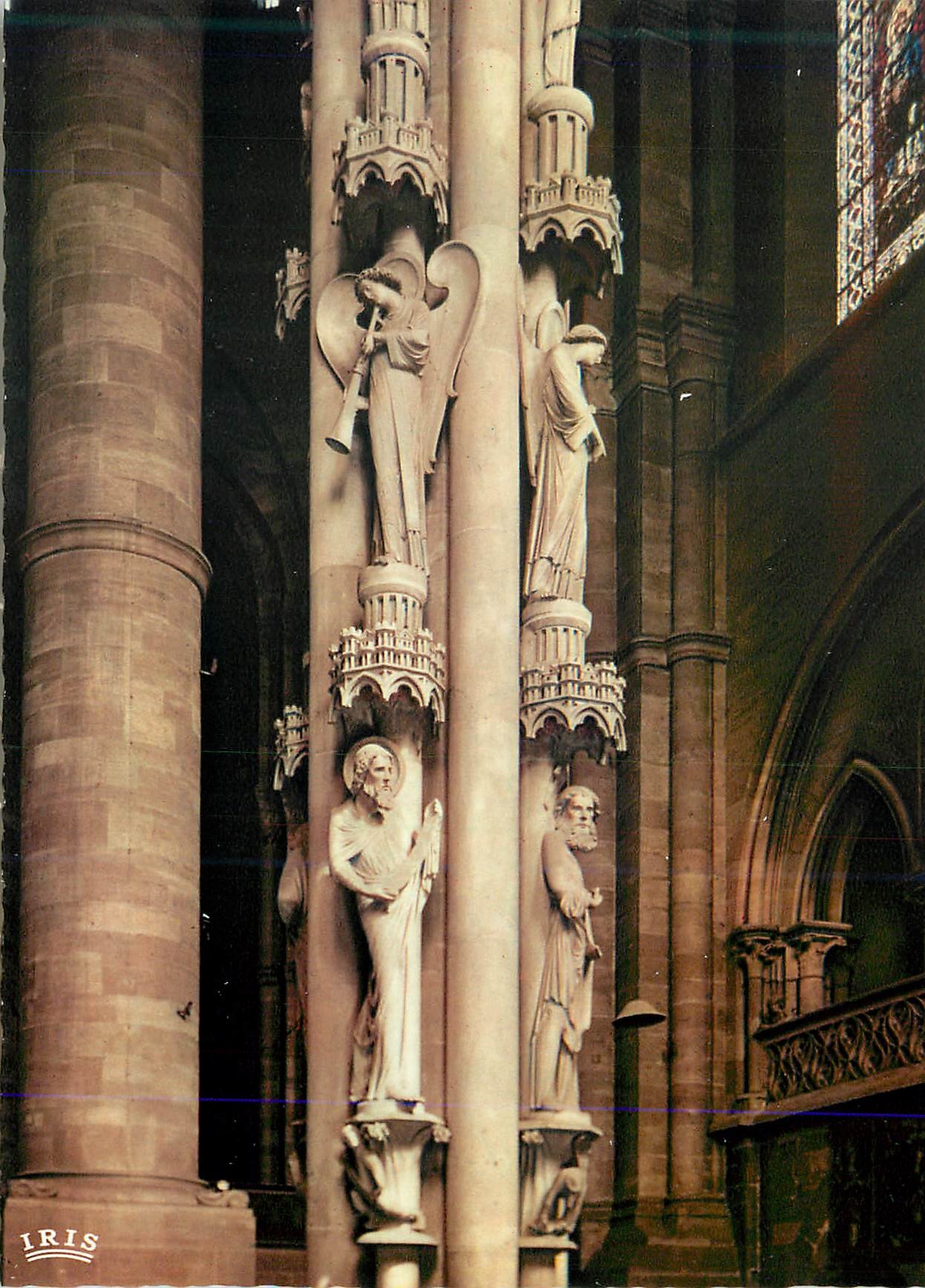 CPM Cathedrale de Strasbourg Pilier des Anges (1225 1230)