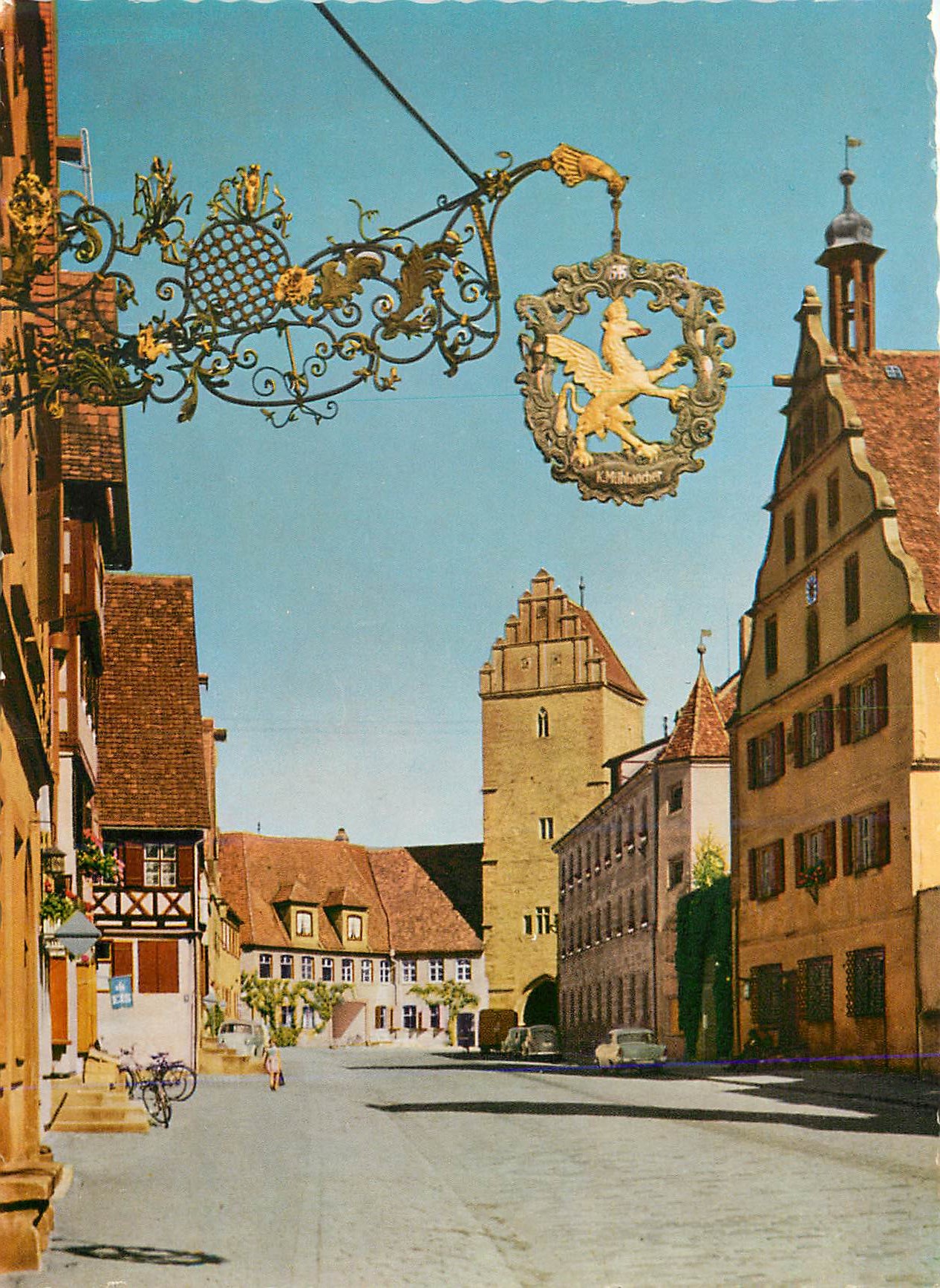 CPM Dinkelsbuhl die Tausendjahrige Stadt Greifenschild