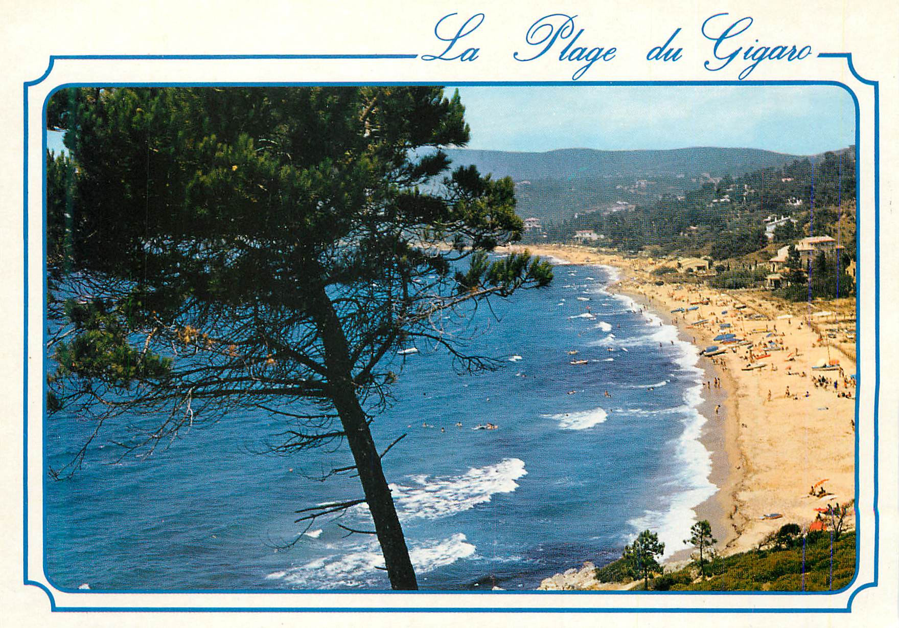 CPM Croix Valmer La Cote d'Azur La Plage du Gigaro