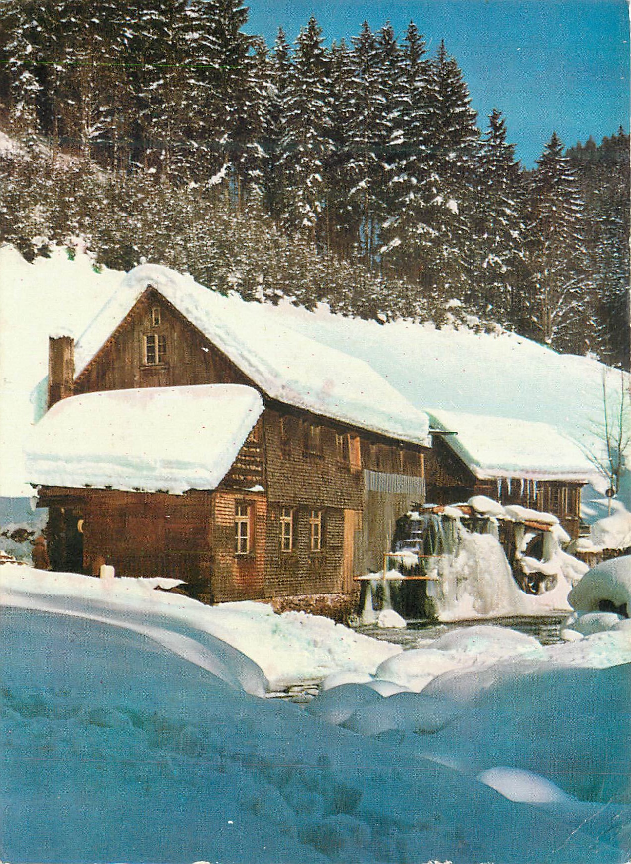 CPM Winter im Schwarzwald Drei Stegenmuhle