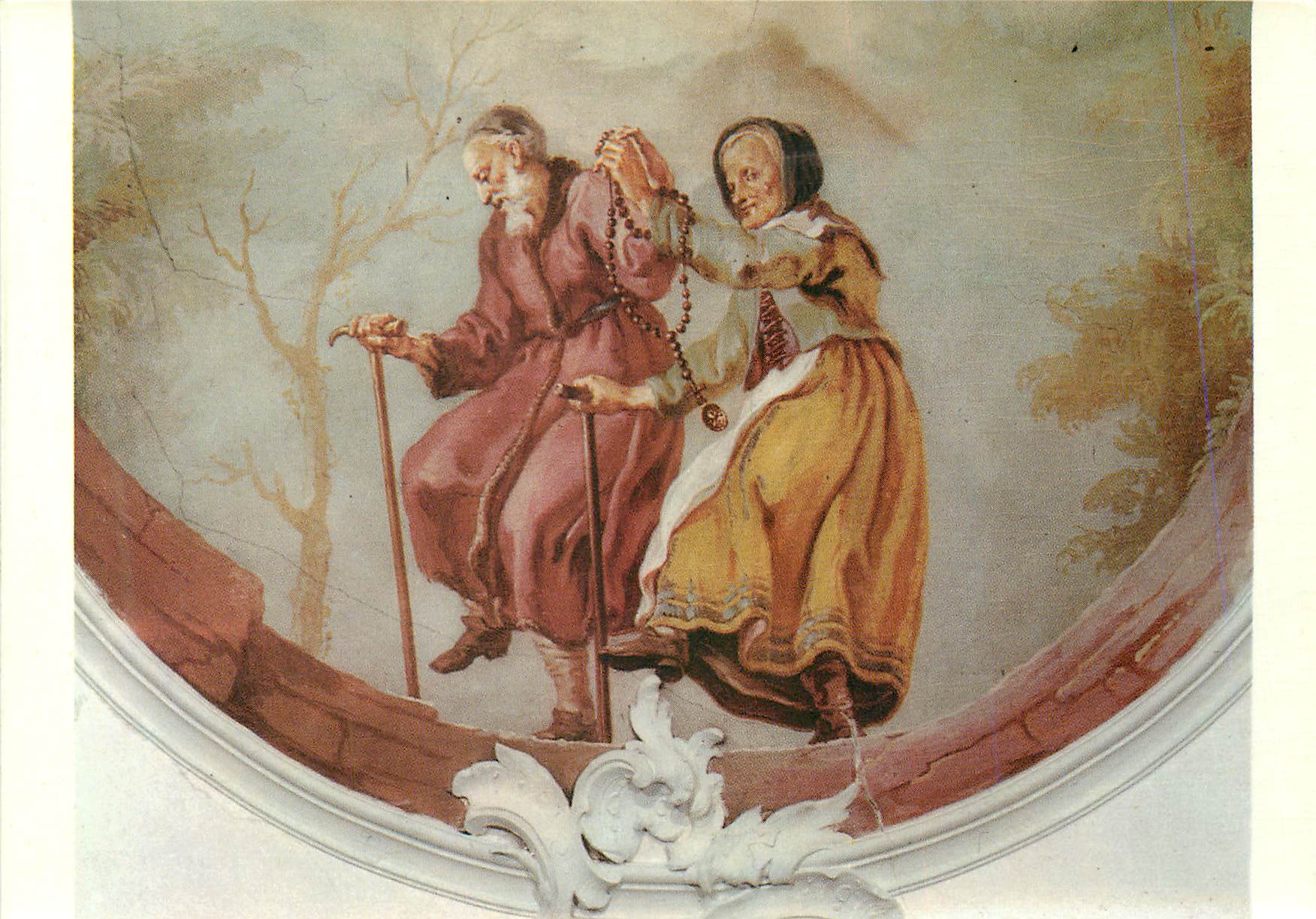CPM Die Jugend G B Goz 1751 La Vieillesse