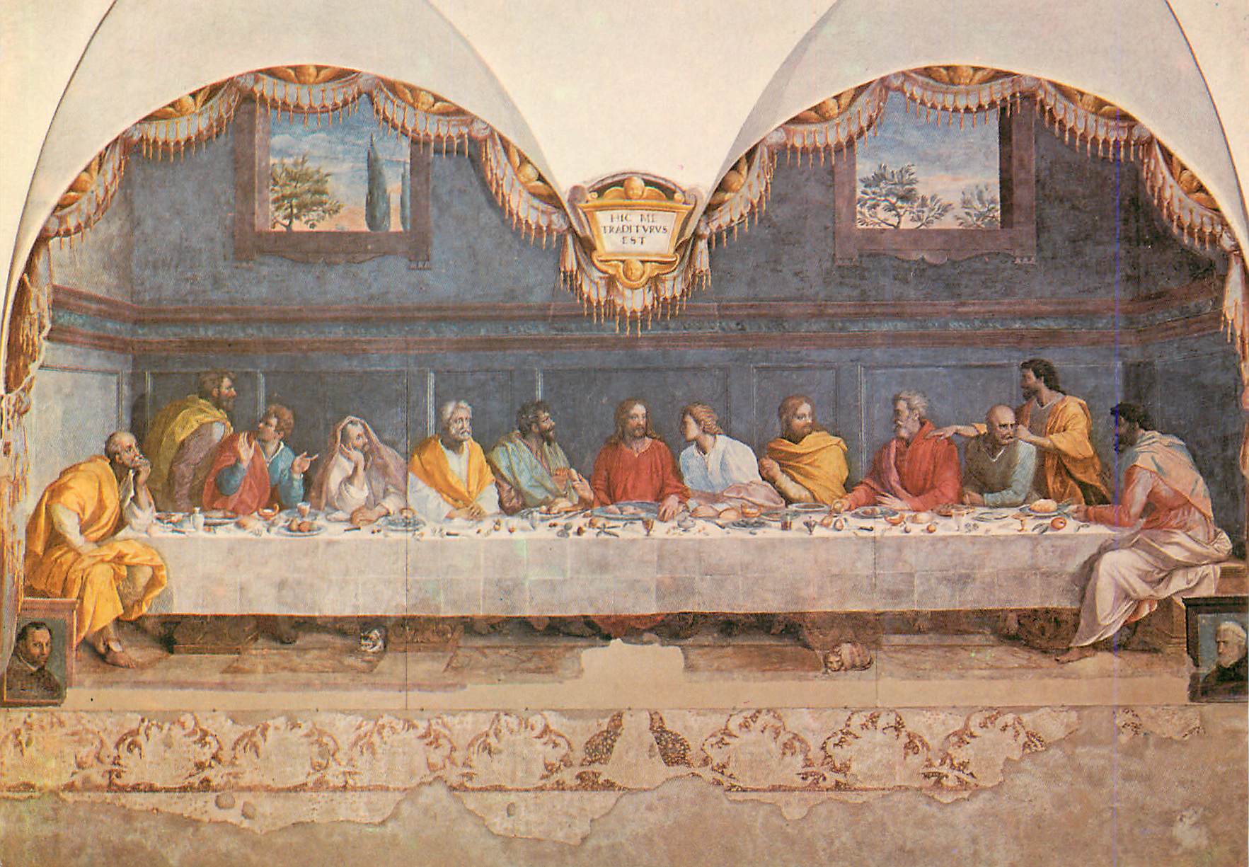 CPM Firenze Basilica di Santa Maria del Carmine Allori Ultima Cena