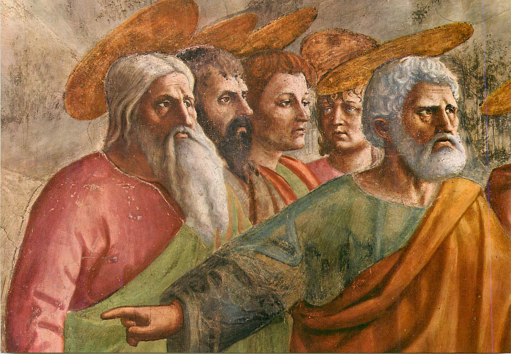 CPM Firenze Basilica di Santa Maria del Carmine Masaccio Il Tributo Part S Pietro