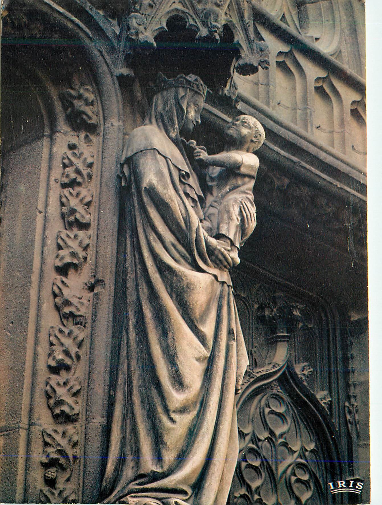 Statue of the Virgin with Child — publisher IRIS