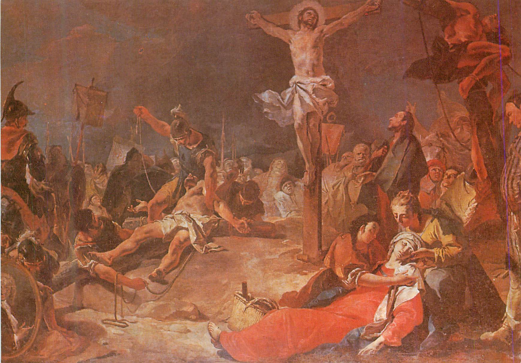 CPM S Martino V Burano (VE) Crocetissione di N S di Giambattisto Piepolo Chiesa Parrocchiale