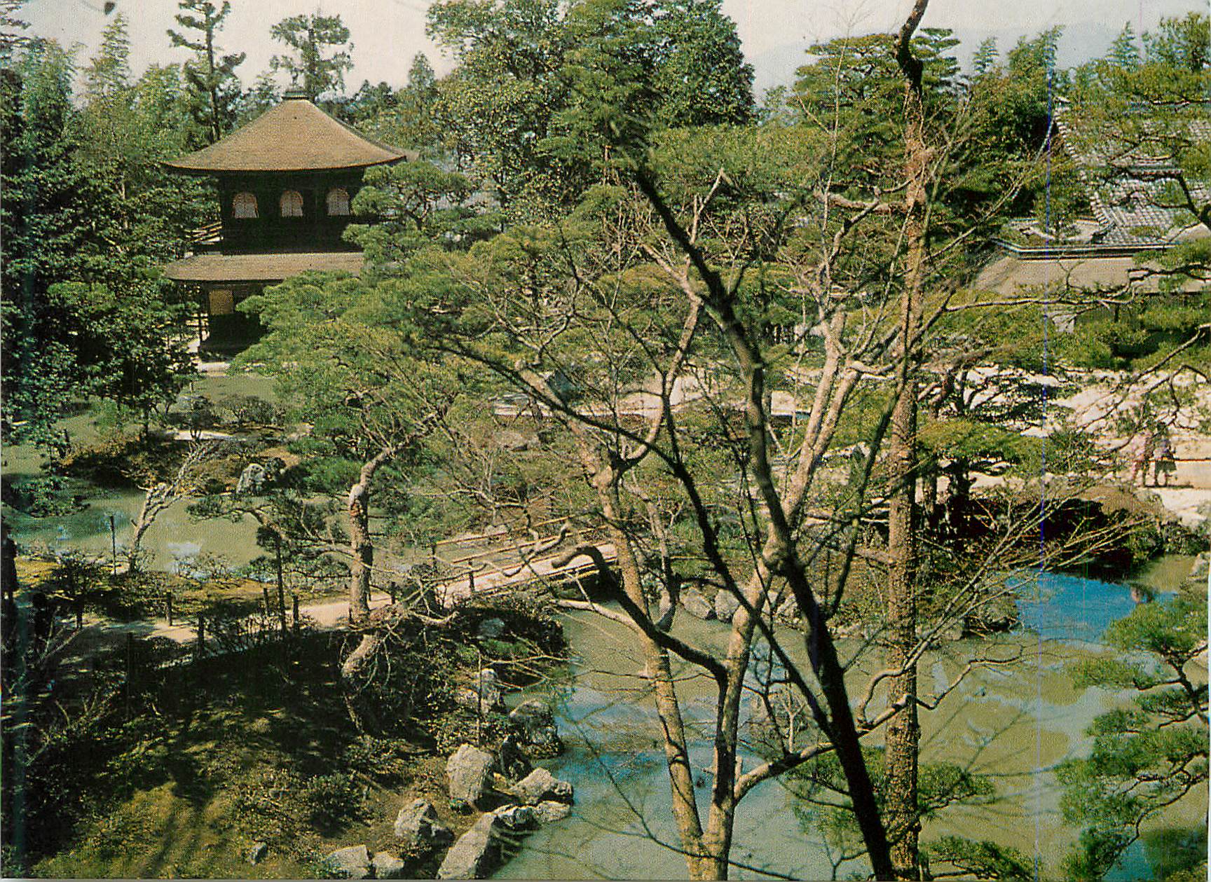 CPM A part of the Garden Ginkaku Ji Temple