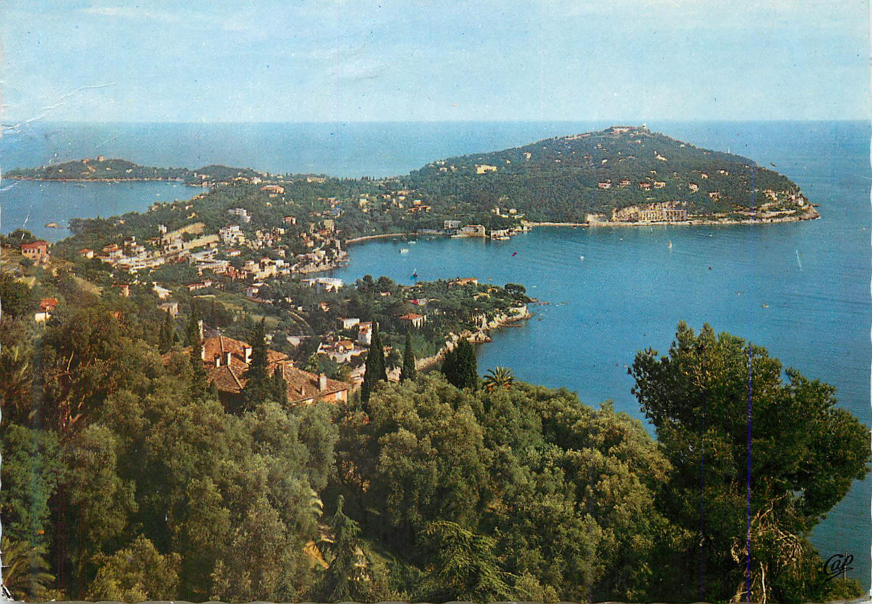 CPM Saint Jean Cap Ferrat (A M) Vue vers le Cap Ferrat et la Pointe st Hospice