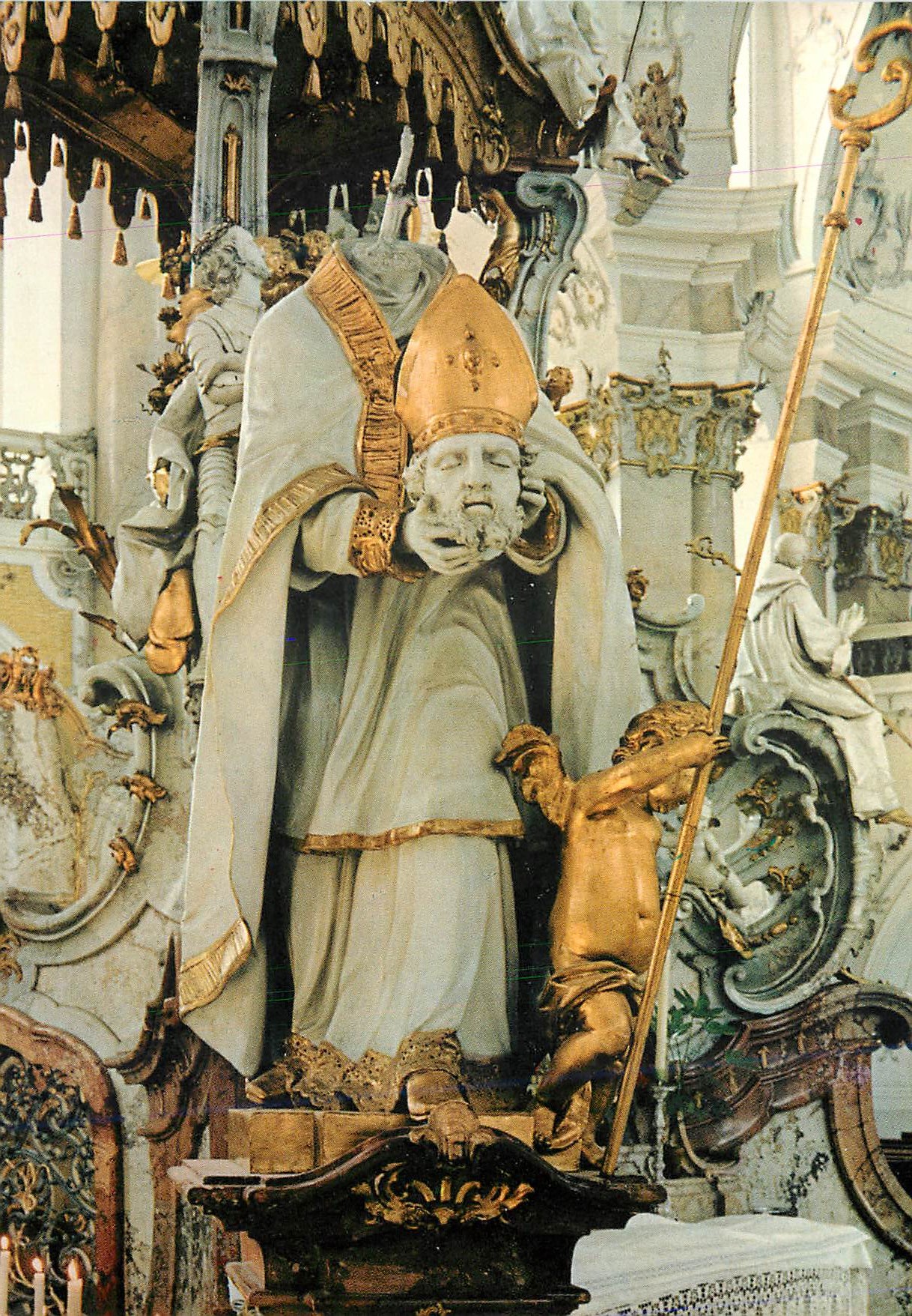 CPM Basilika Vierzehnheiligen St Dionysius Baujahr 1743 1772 Baumeister Balthasar Neumann