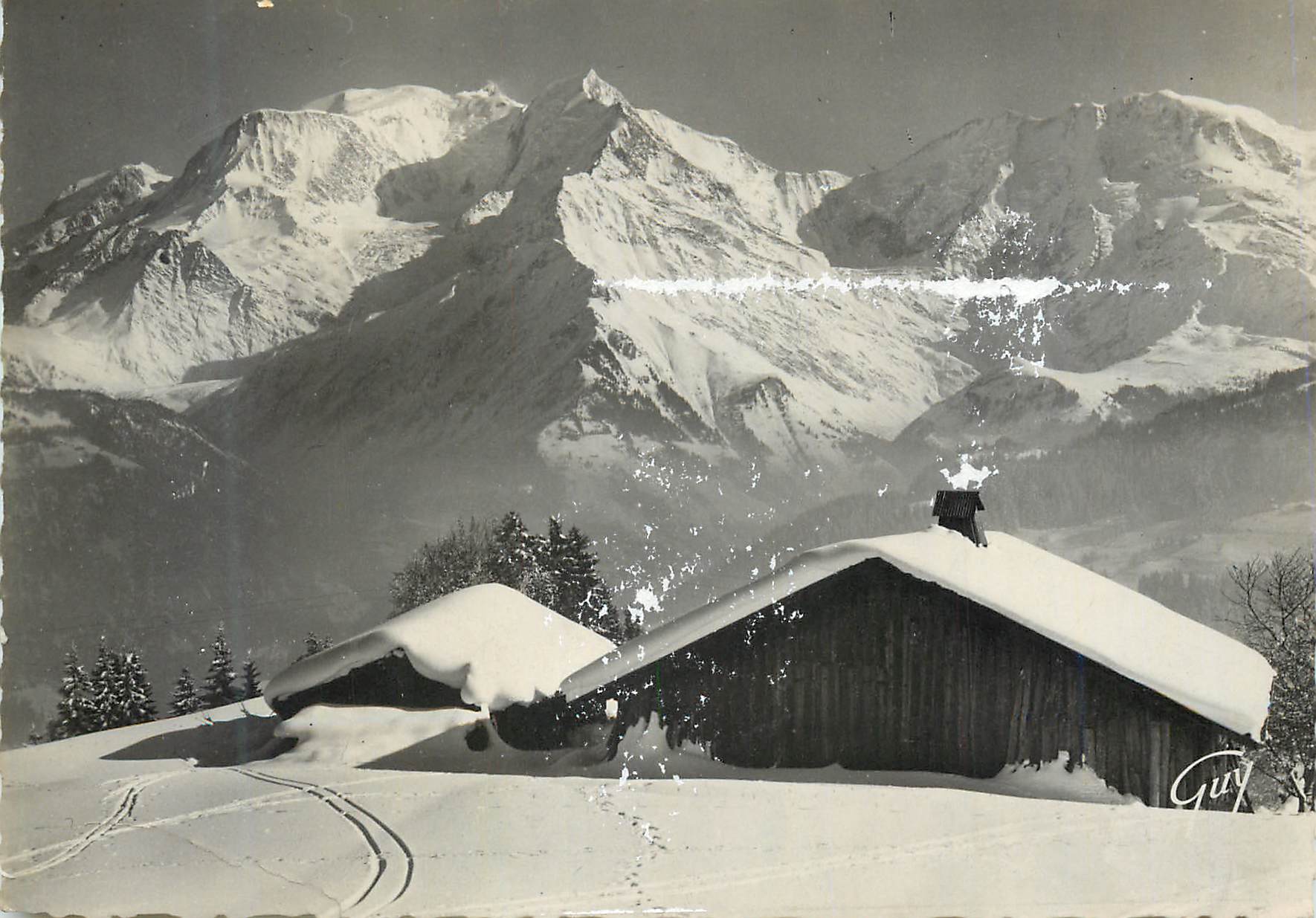 CPM Saint Gervais les Bains (Hte Savoie) Paysage d'Hiver au Plateau des Bettex