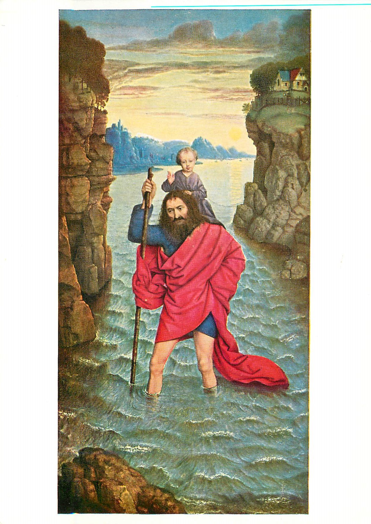 CPM Munchen Alte Pinakothek Dierick Bouts d J um 1450 1490 St Christophorus