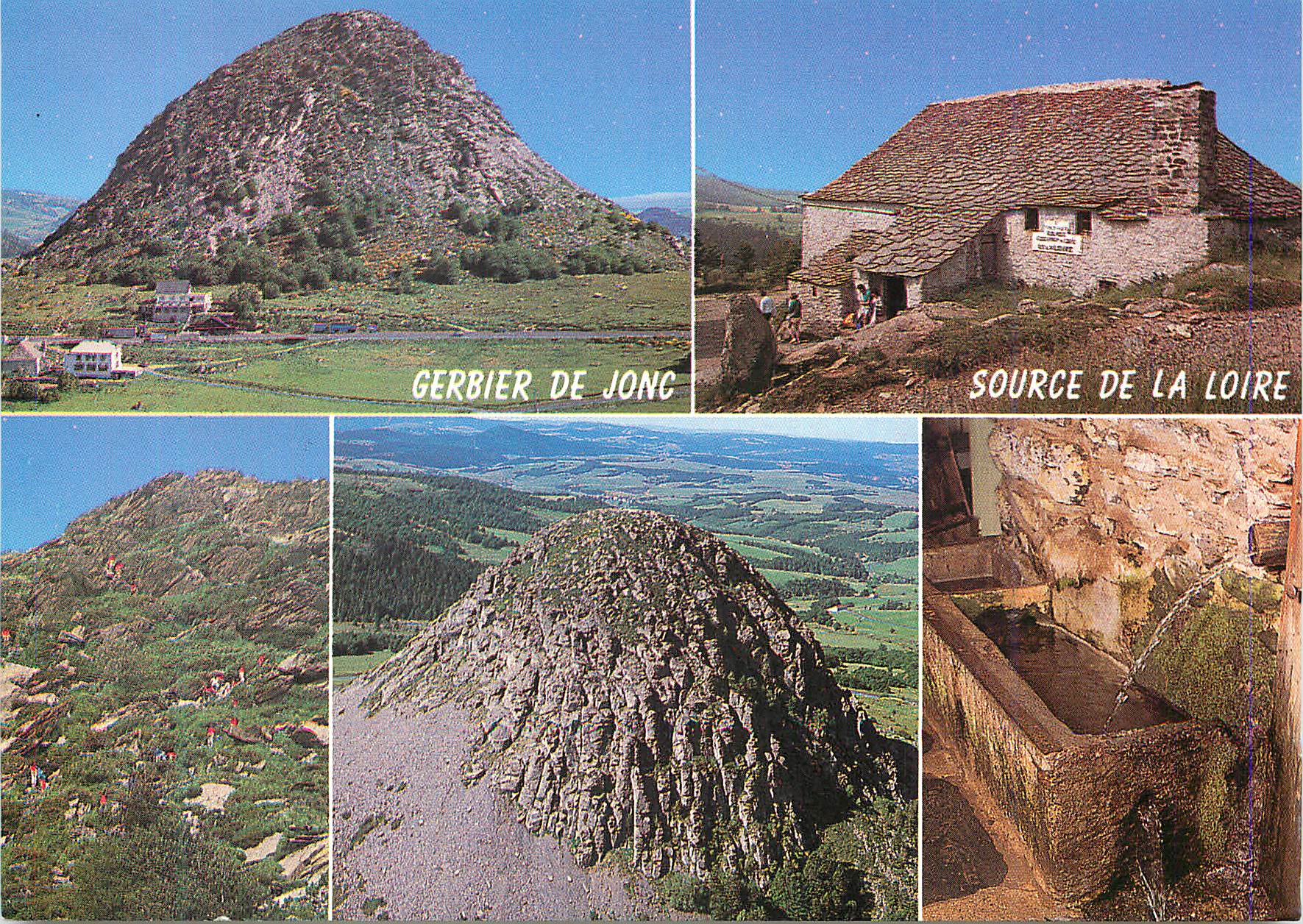 CPM Mont Gerbier de Jonc (1551 m) et Source de la Loire (Ardeche)