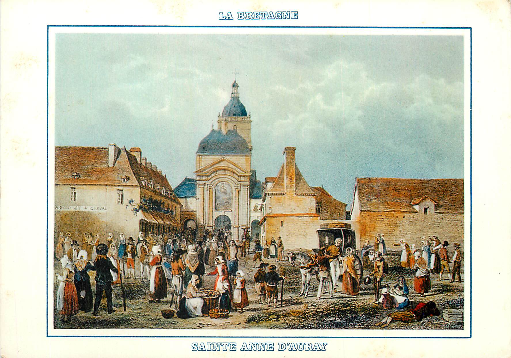 CPM Sainte Anne d'Auray (Morbihan) La Bretagne