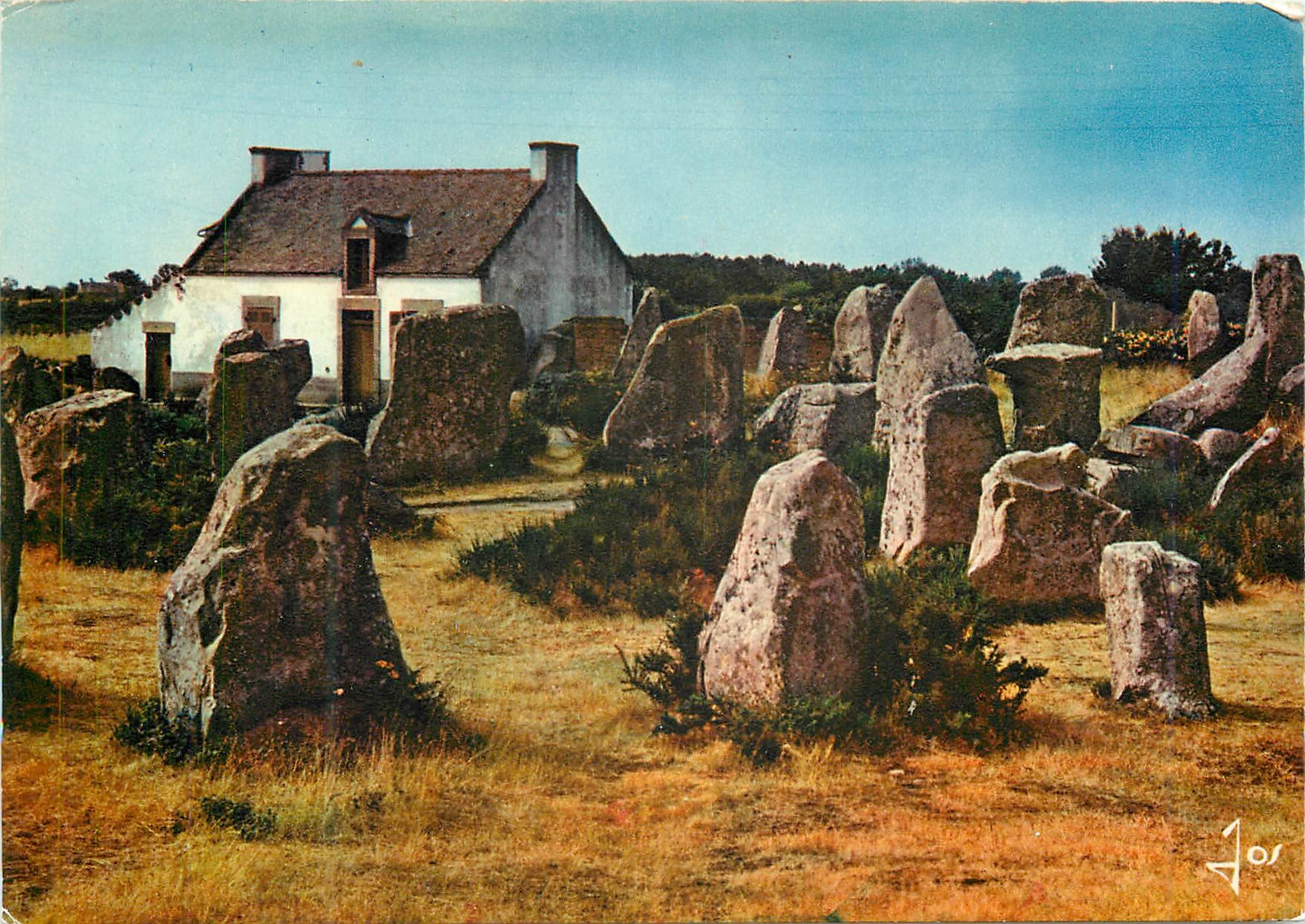 CPM Les Alignements d'Erdeven La Bretagne dans la Region de Carnac