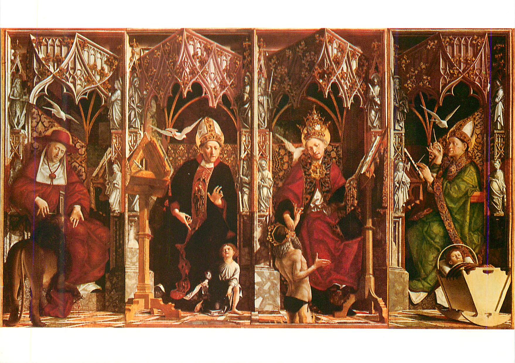 CPM Munchen Bayerische Staatsgemaldesammlungen Alte Pinakothek