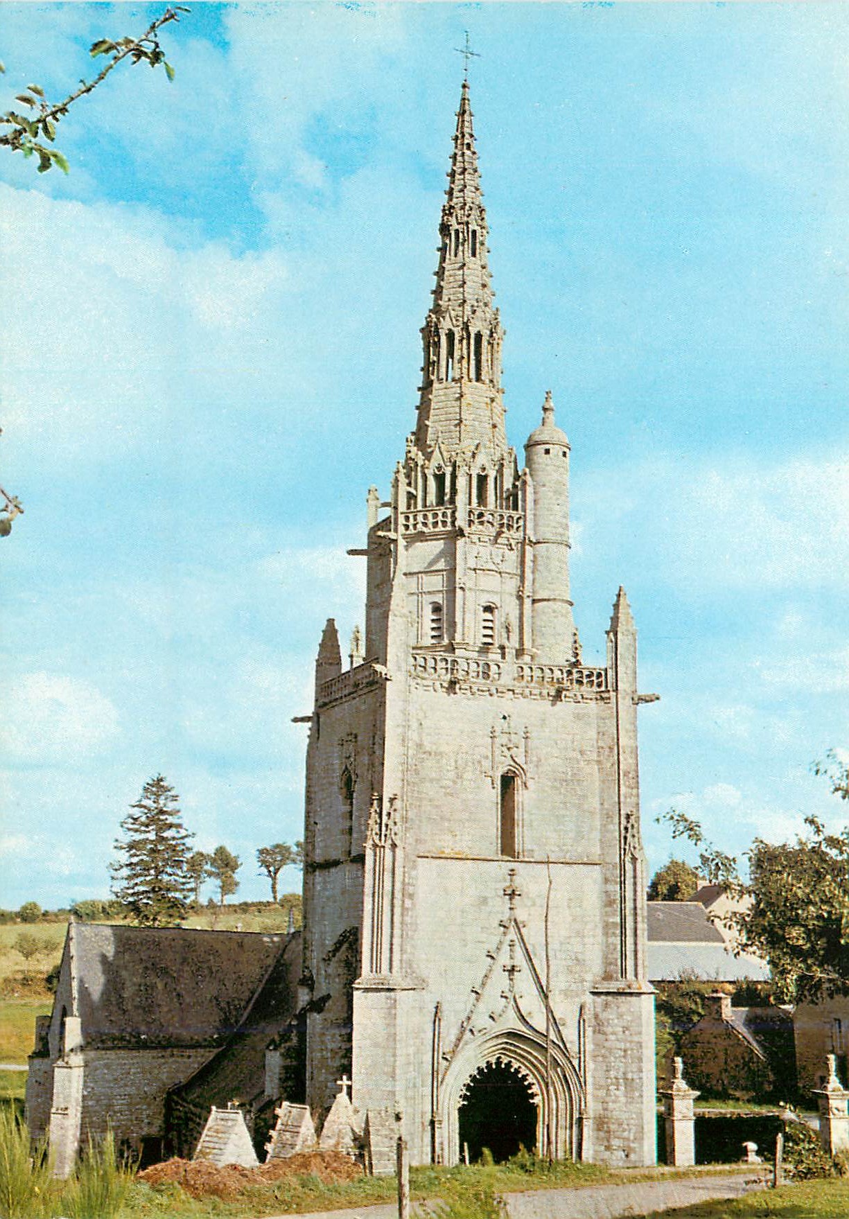 CPM Plumeliau Chapelle St Nicodeme (XVIe Siecle)