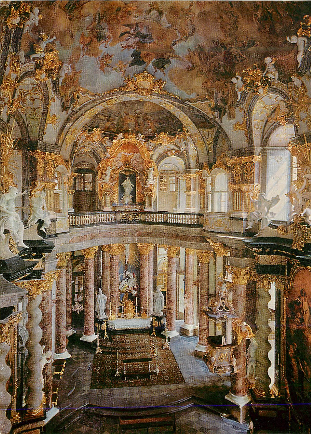 CPM Wurzburg Residenz Hotkirche Gebaut