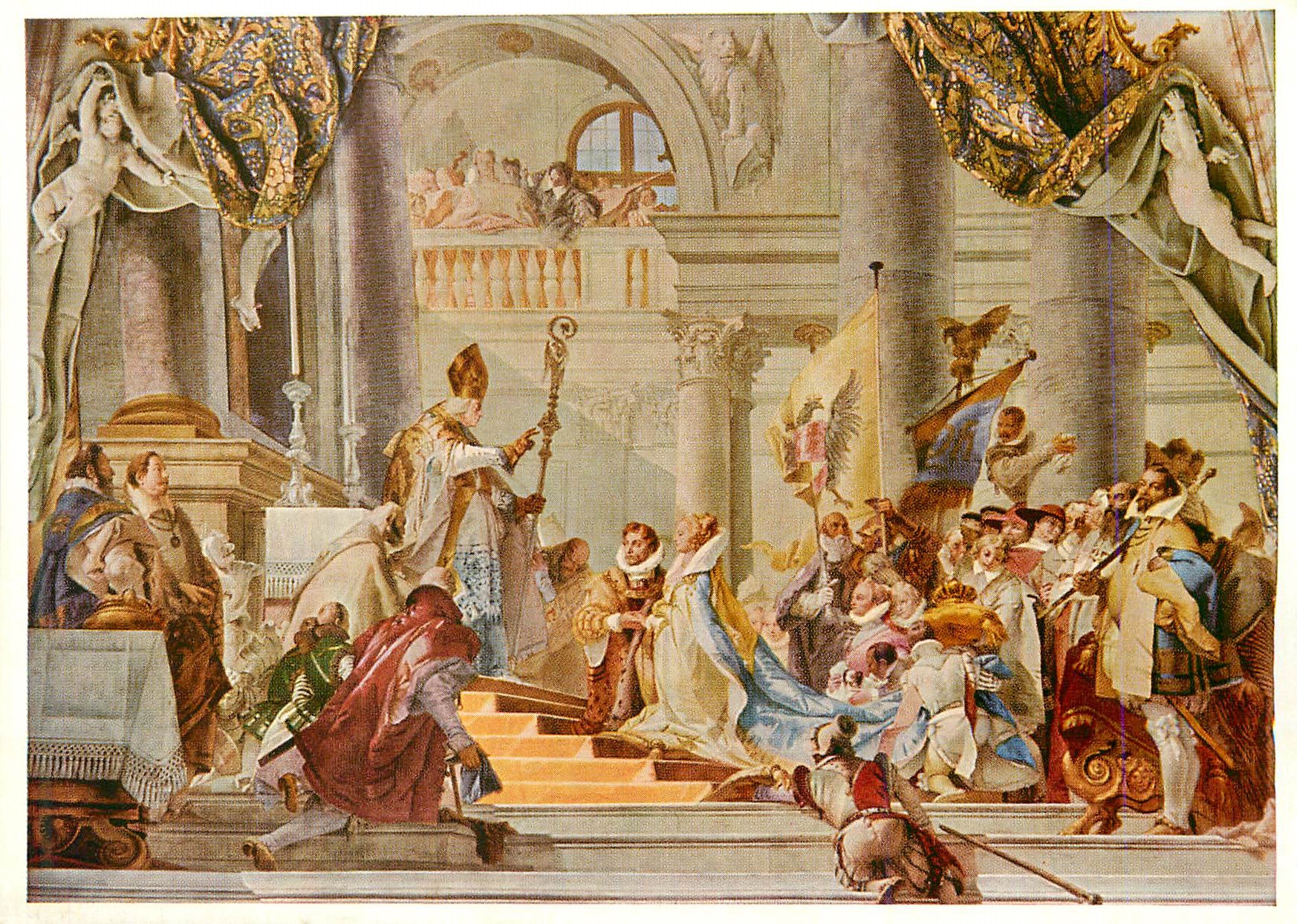 CPM Wurzburg Residenz Kaisersaal Hochdzeit Kaiser Barbarossas