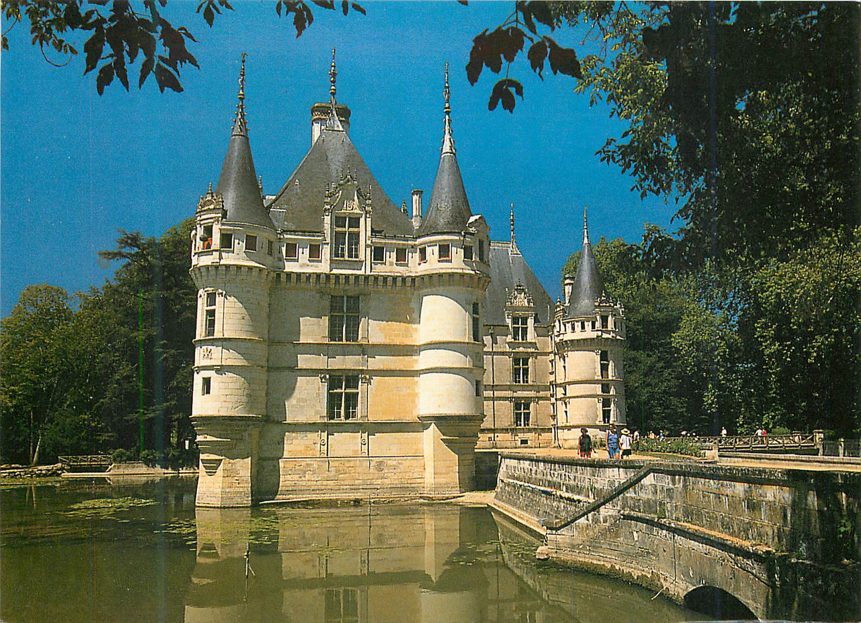 CPM Azay le Rideau (Indre et Loire) Les Chateaux de la Loire