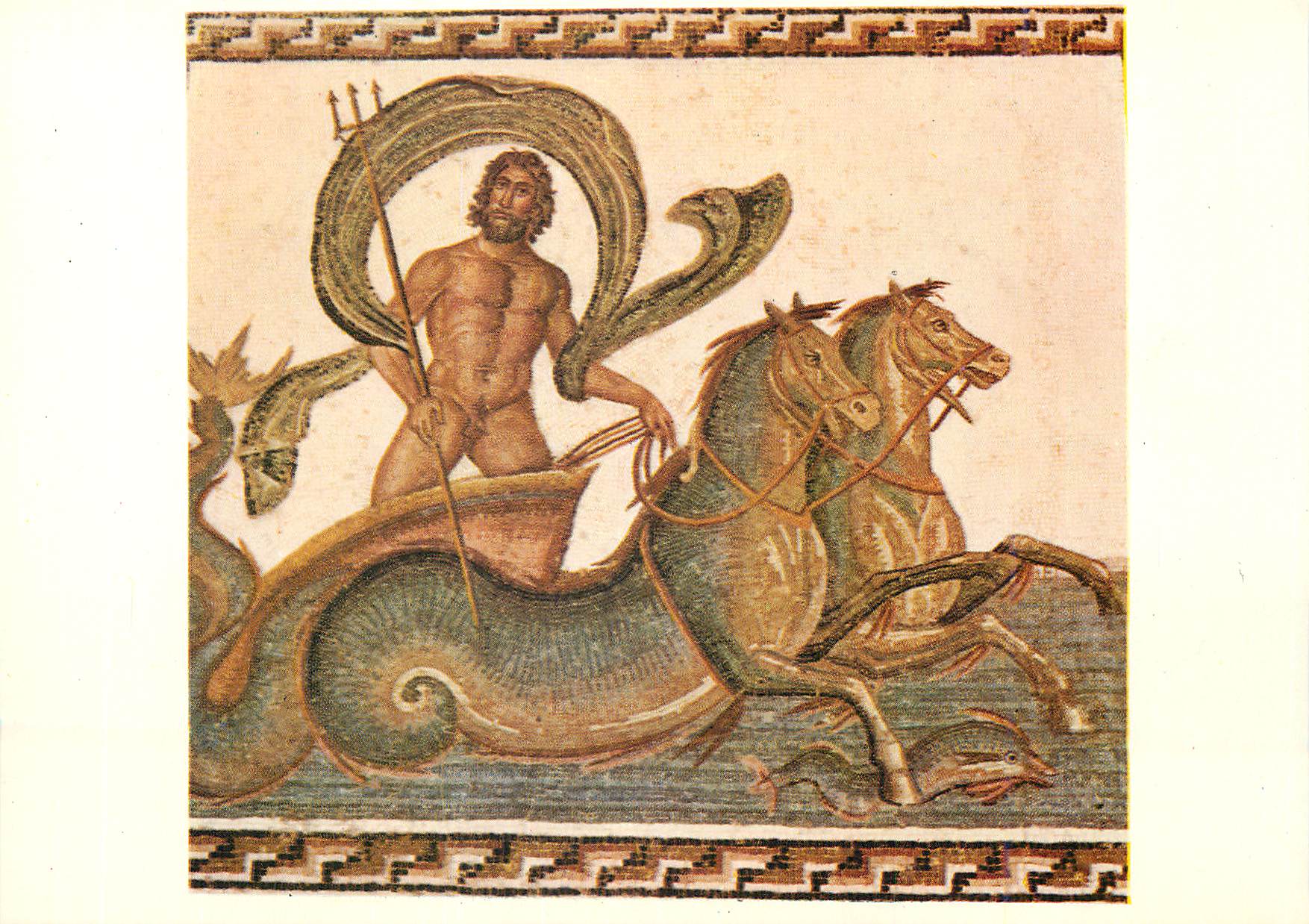 CPM Musee Archeologique de Sousse Triomphe de Neptune IIIe S ap J C (Sousse)