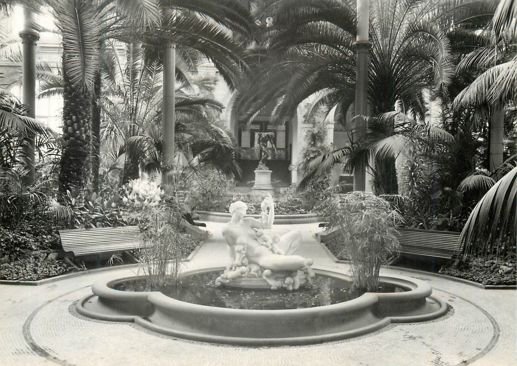 CPM Ny Carlsberg Glyptotek Kobenhavn Vinterhaven og Kai Nielsen Vandmoderen 1919 1921