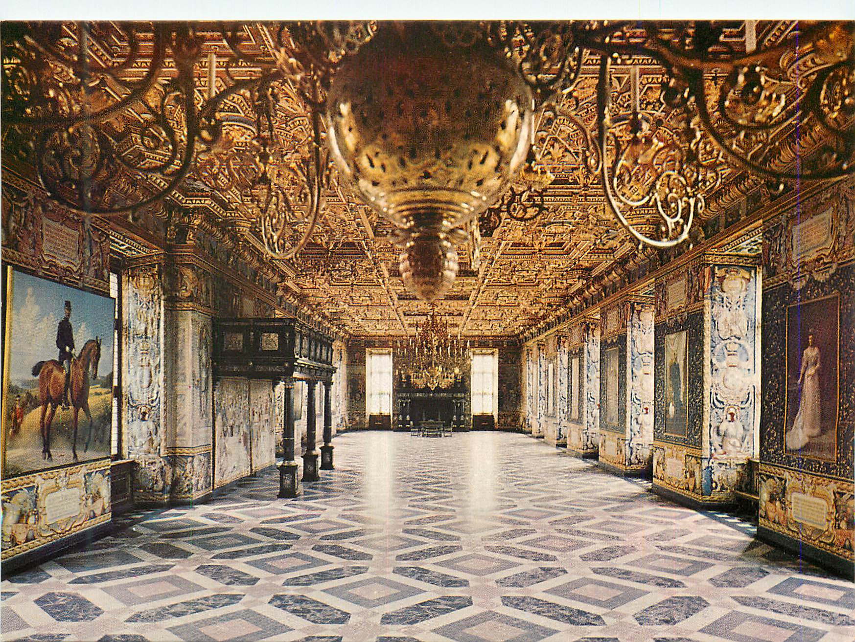 Salle du Trône du Palais de Mafra — décor baroque — éditeur non visible