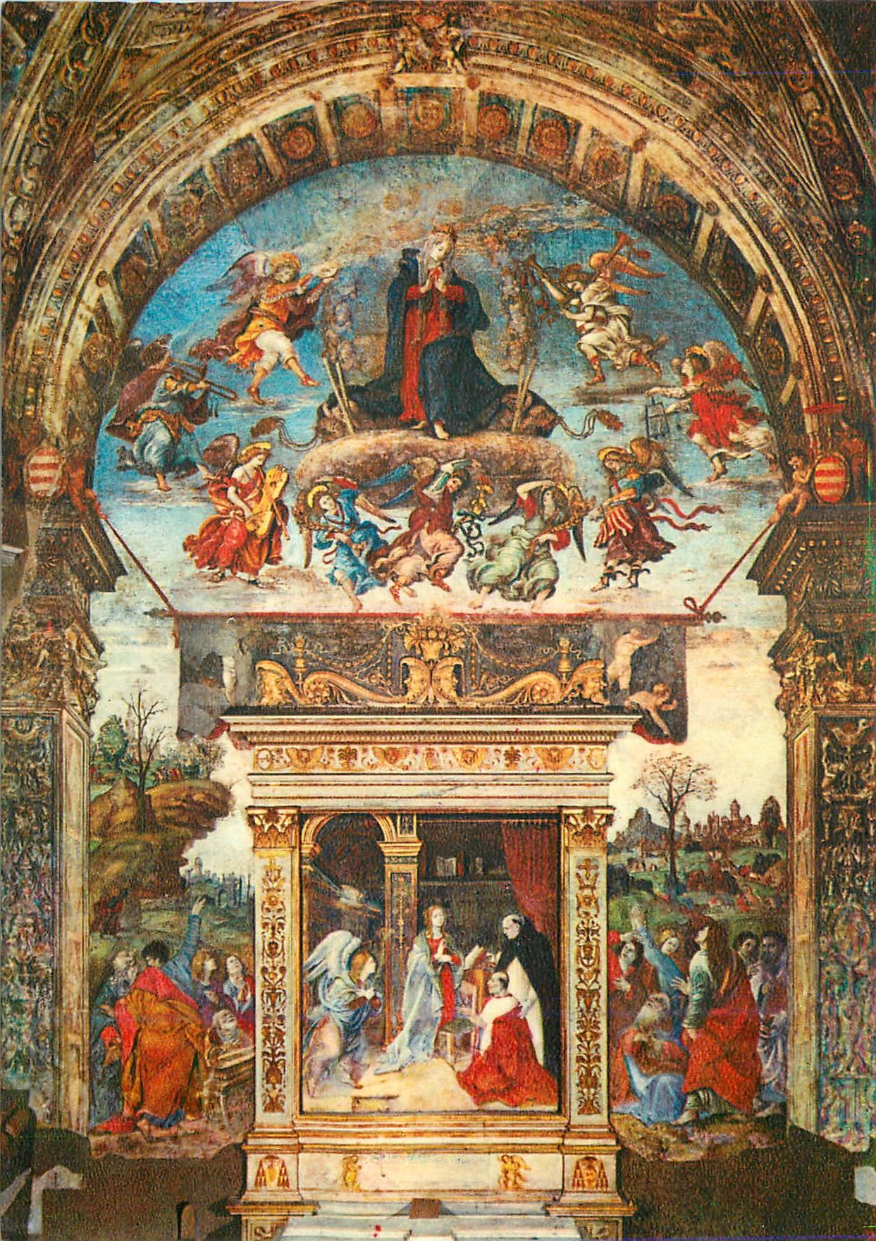 CPM Roma Basilica di S Maria Sopra Minerva Cappella di S Tommaso d'Aquino