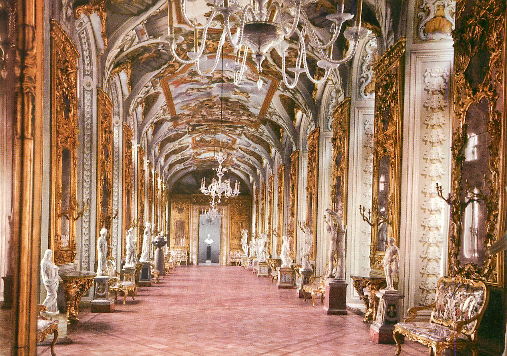 CPM Roma Palais Doria Salle des Trumeaux