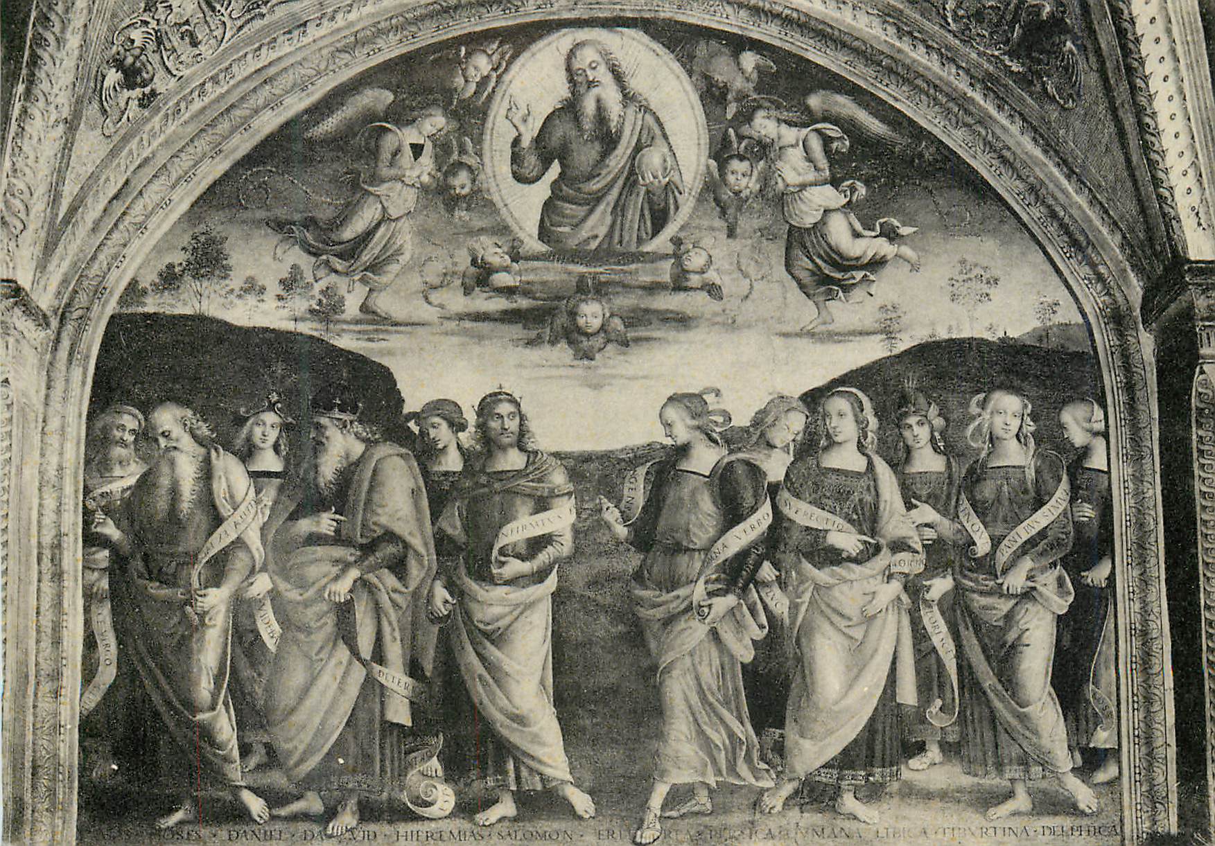 CPM Perugia College du Cambio Proffeti et Sibille Perugino
