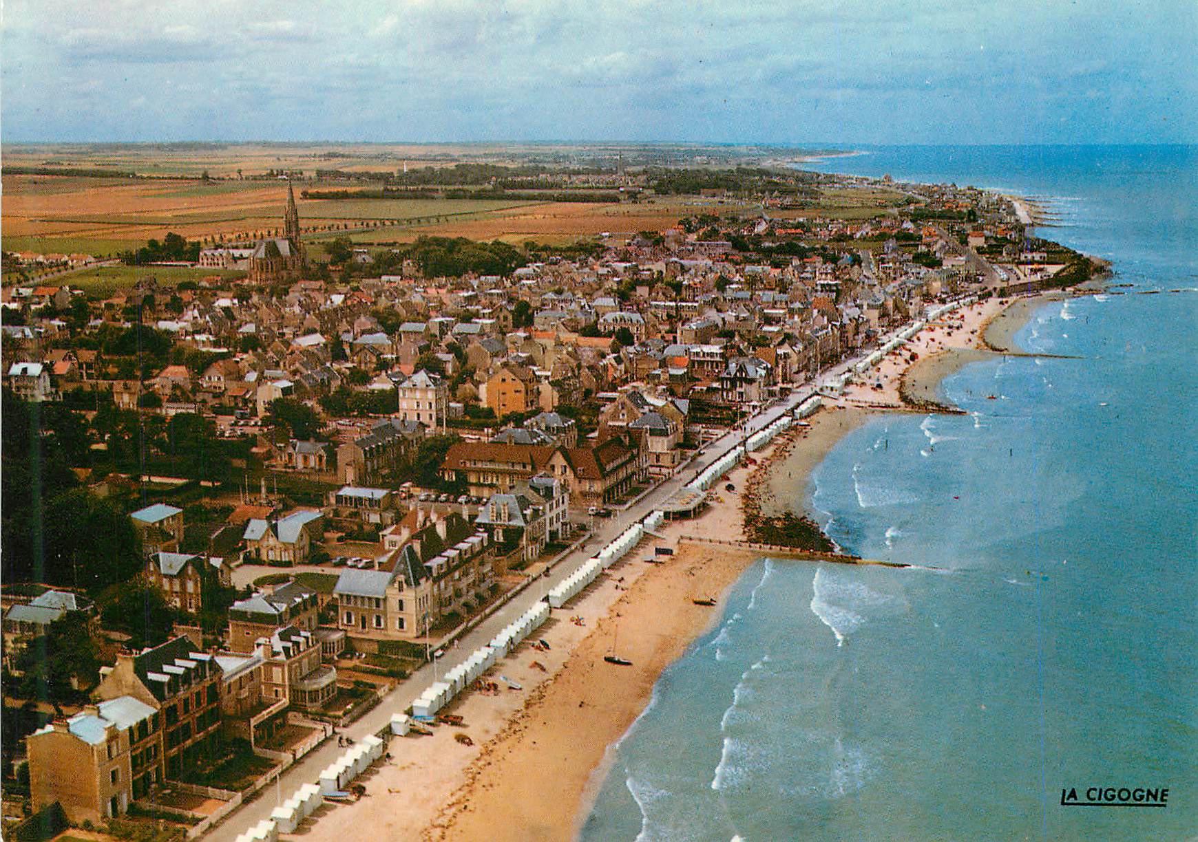 CPM Saint Aubin sur Mer Normandie France