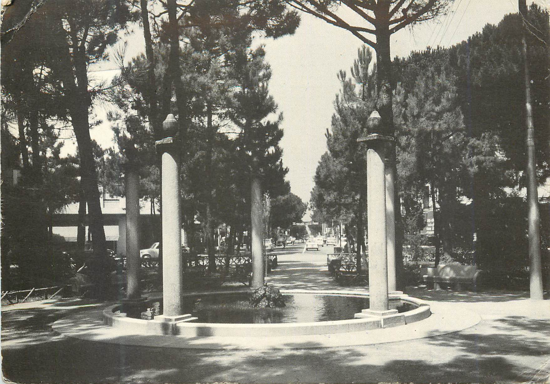 CPM Milano Maritima Fontaine de la Place Circulaire